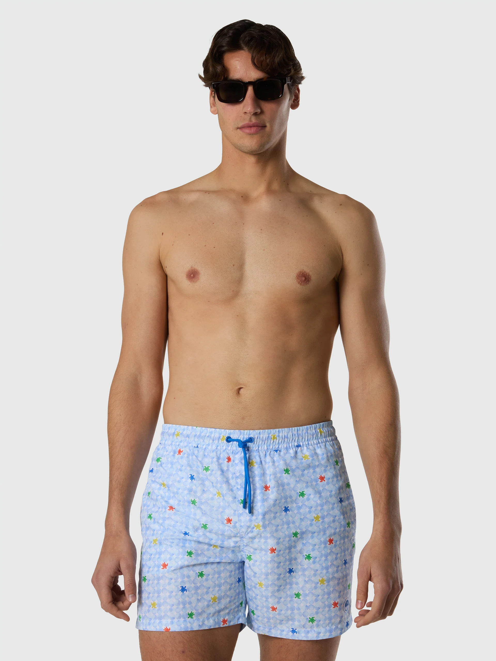 Swim shorts with graphic print - Image 40