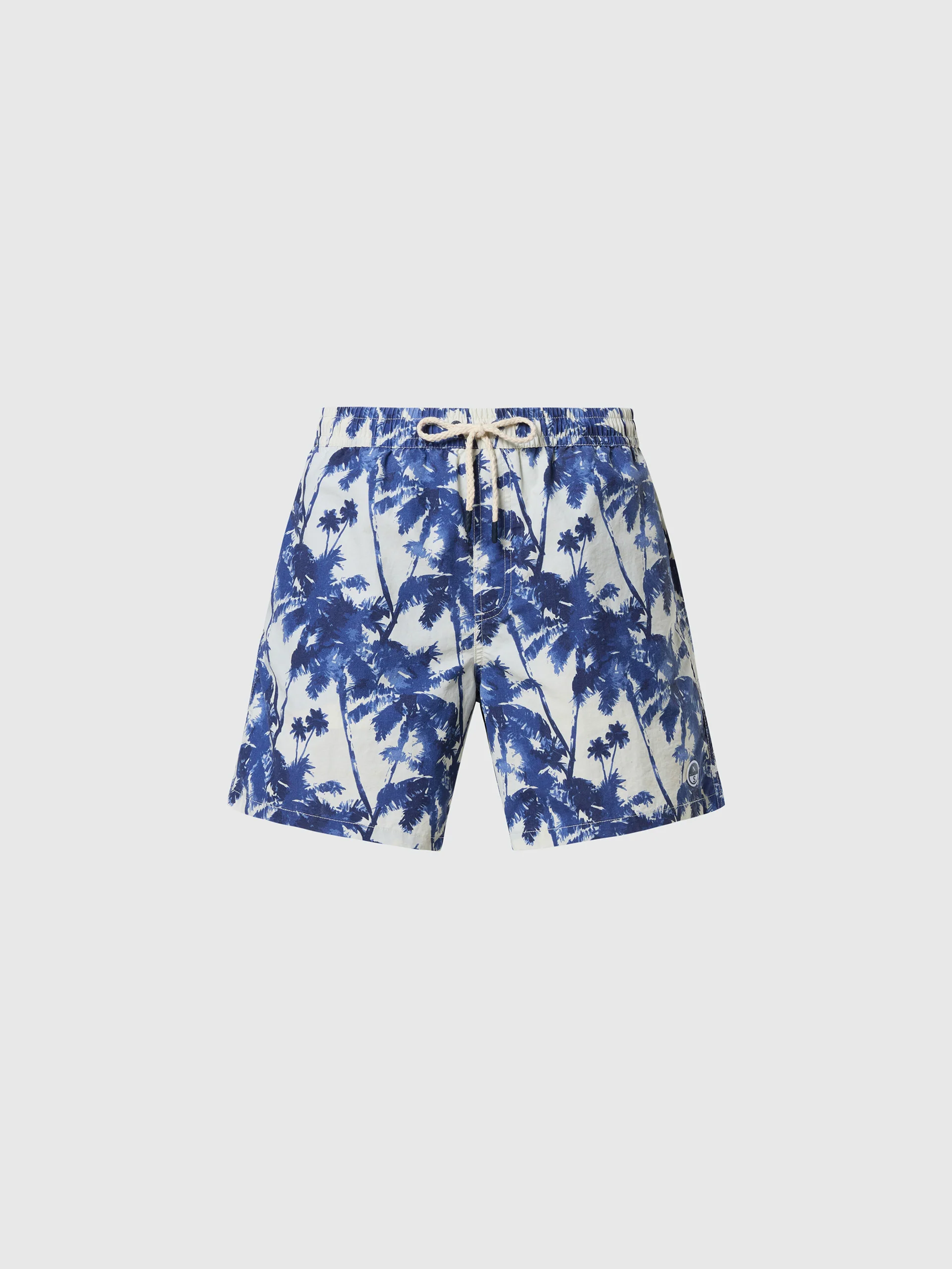 Swim shorts with washed print - Image 3