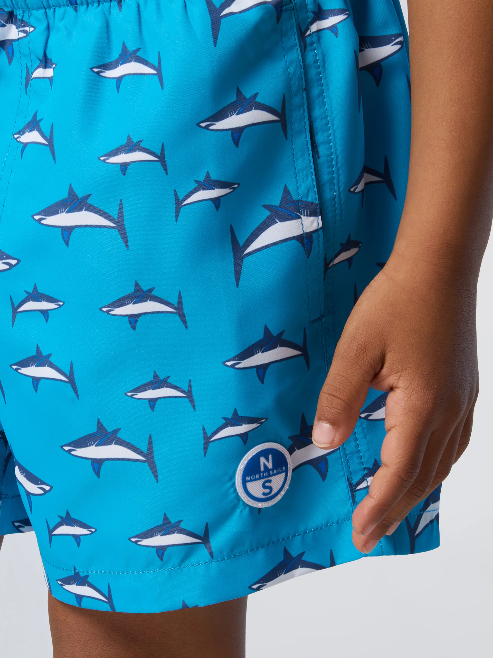 Swim shorts with graphic print - Image 12
