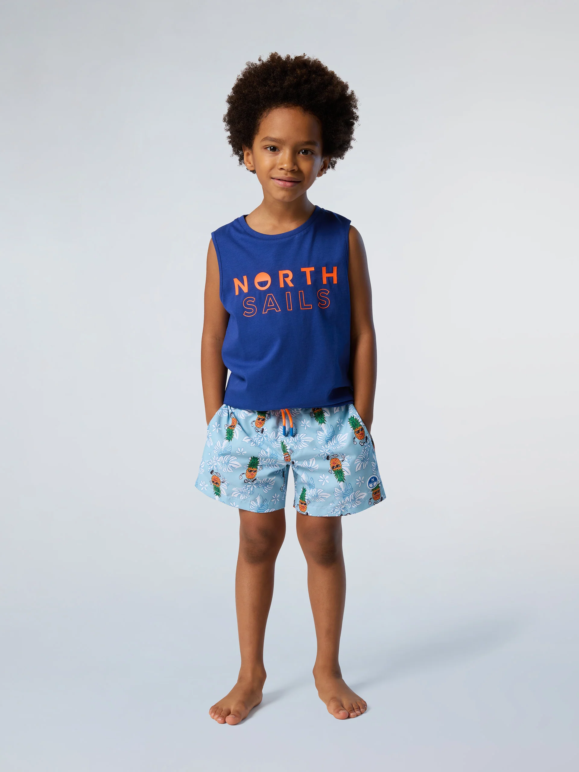 Swim shorts with graphic print - Image 14