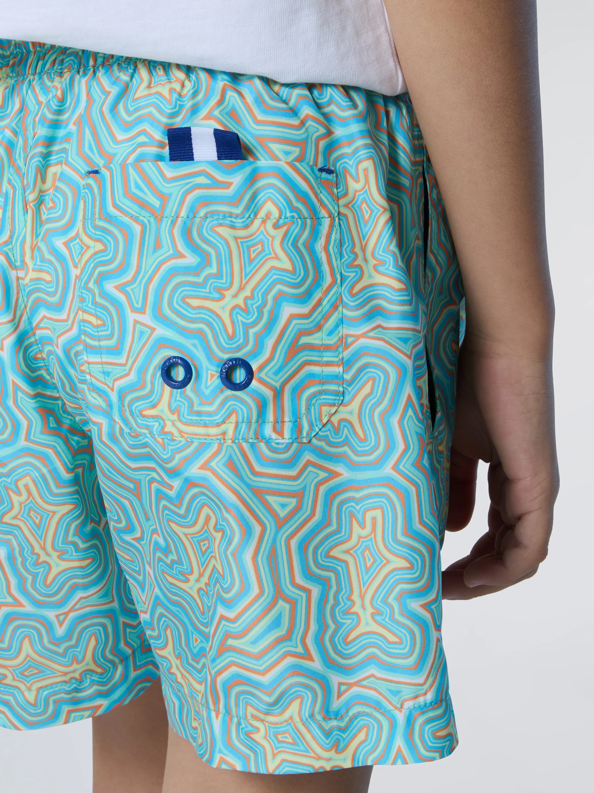 Swim shorts with all-over print - Image 20