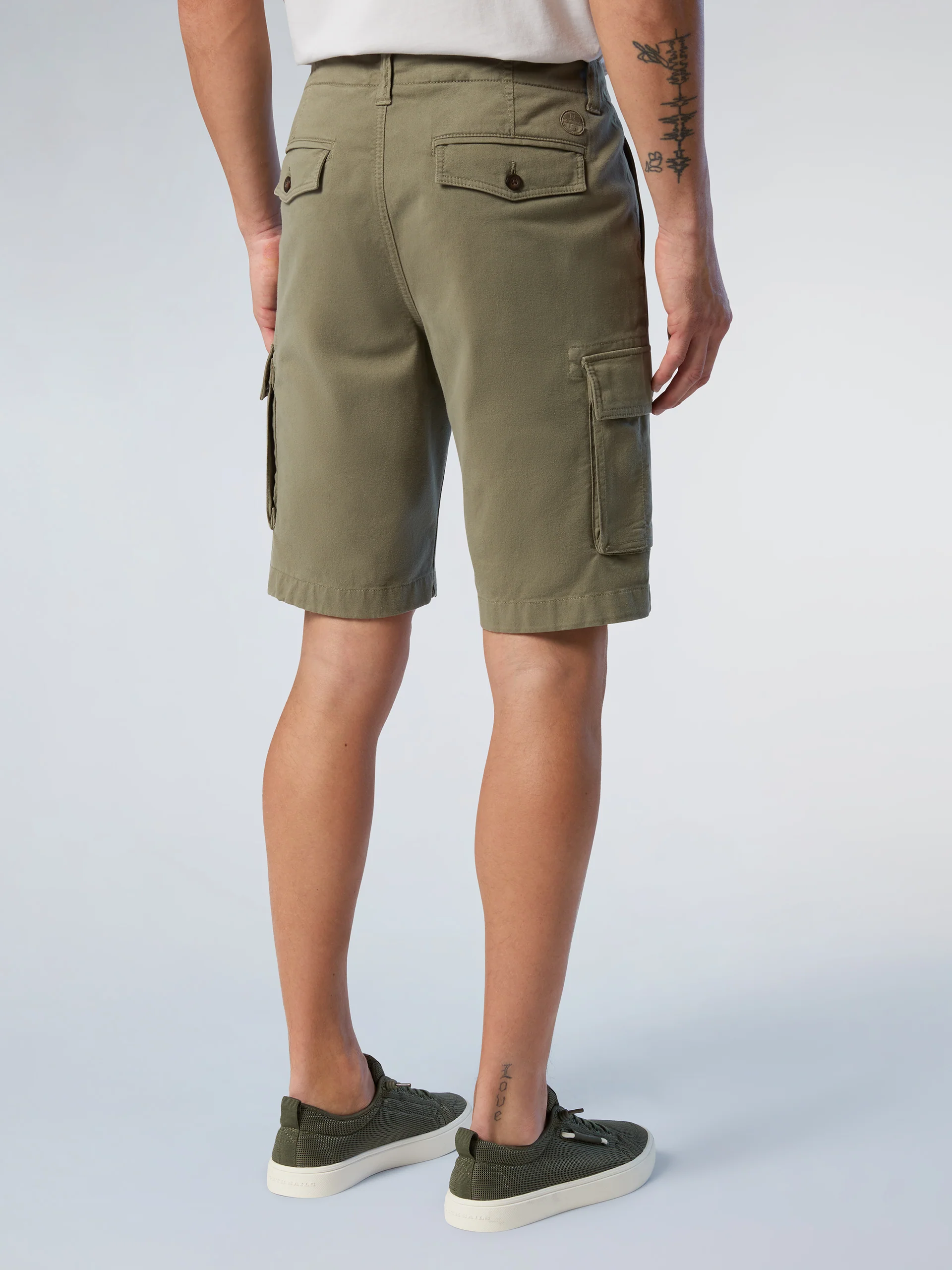 America gabardine cargo shorts - Image 4