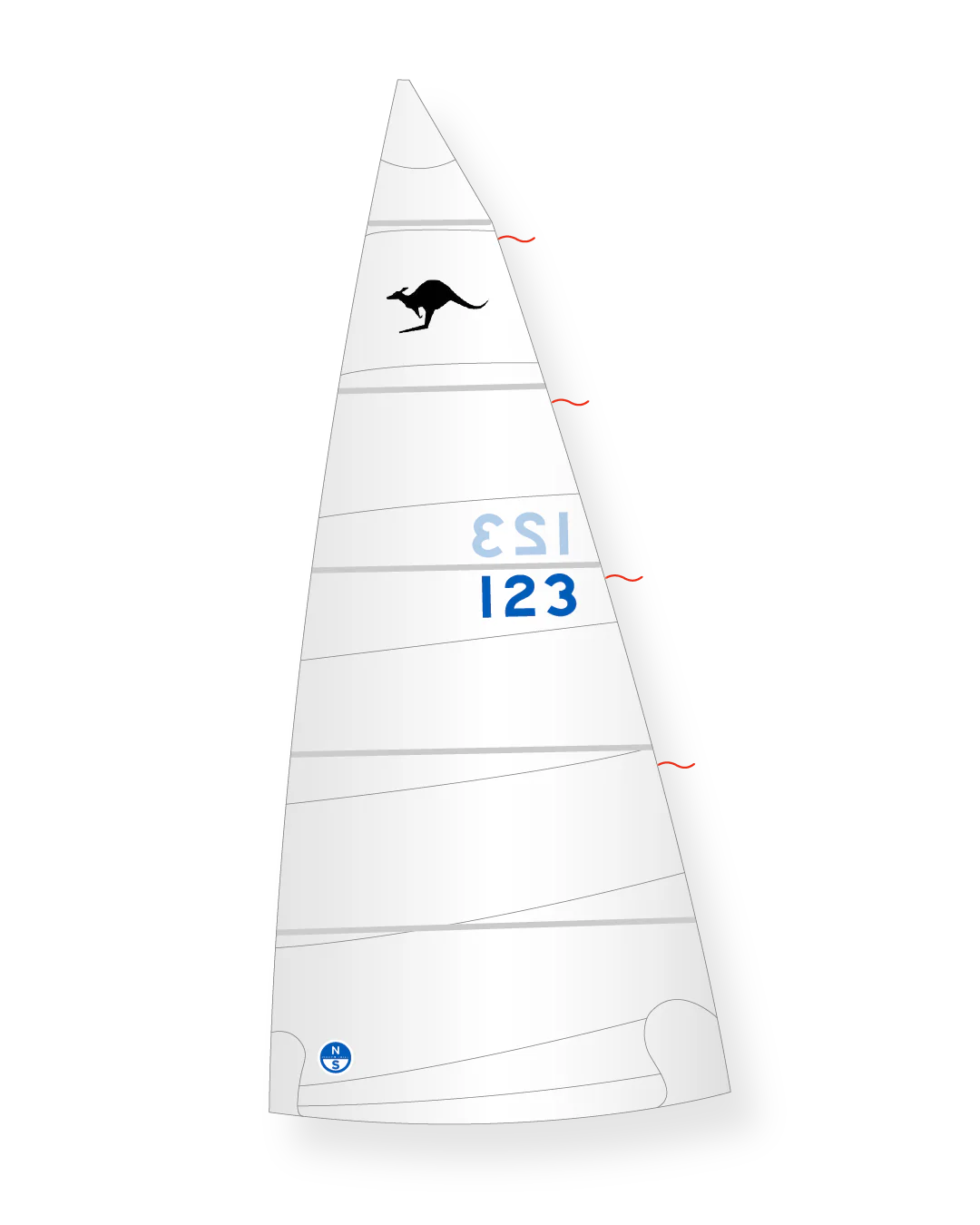 AUSTRALIAN SHARPIE DACRON MAINSAIL