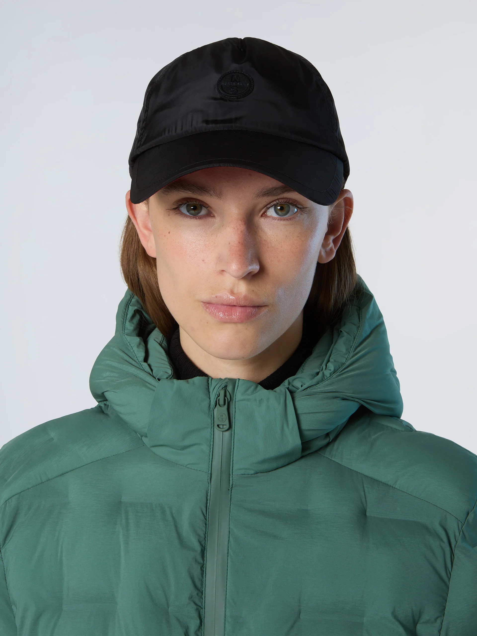 Satin nylon baseball cap - Image 4