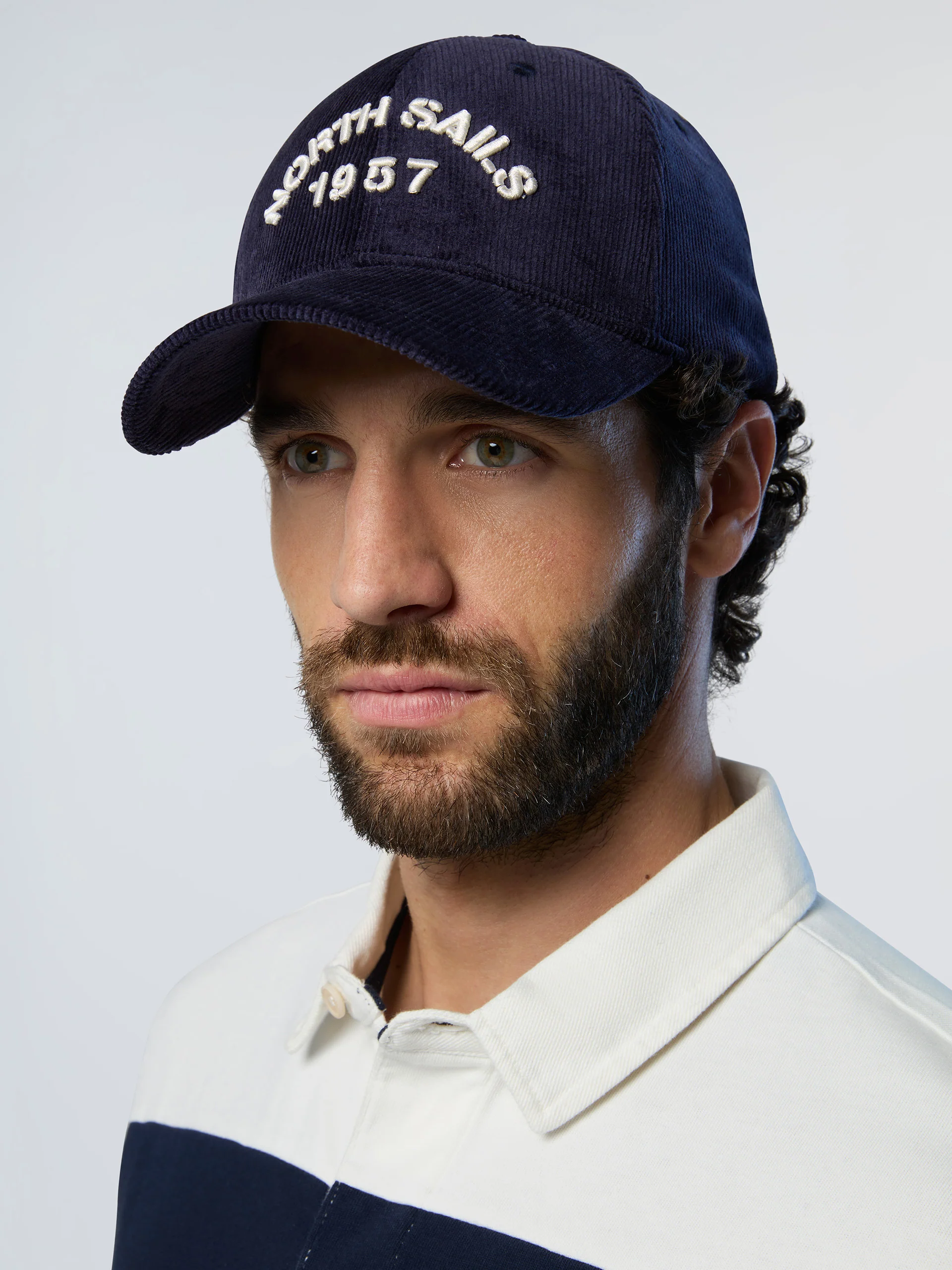 Eco corduroy baseball cap - Image 4