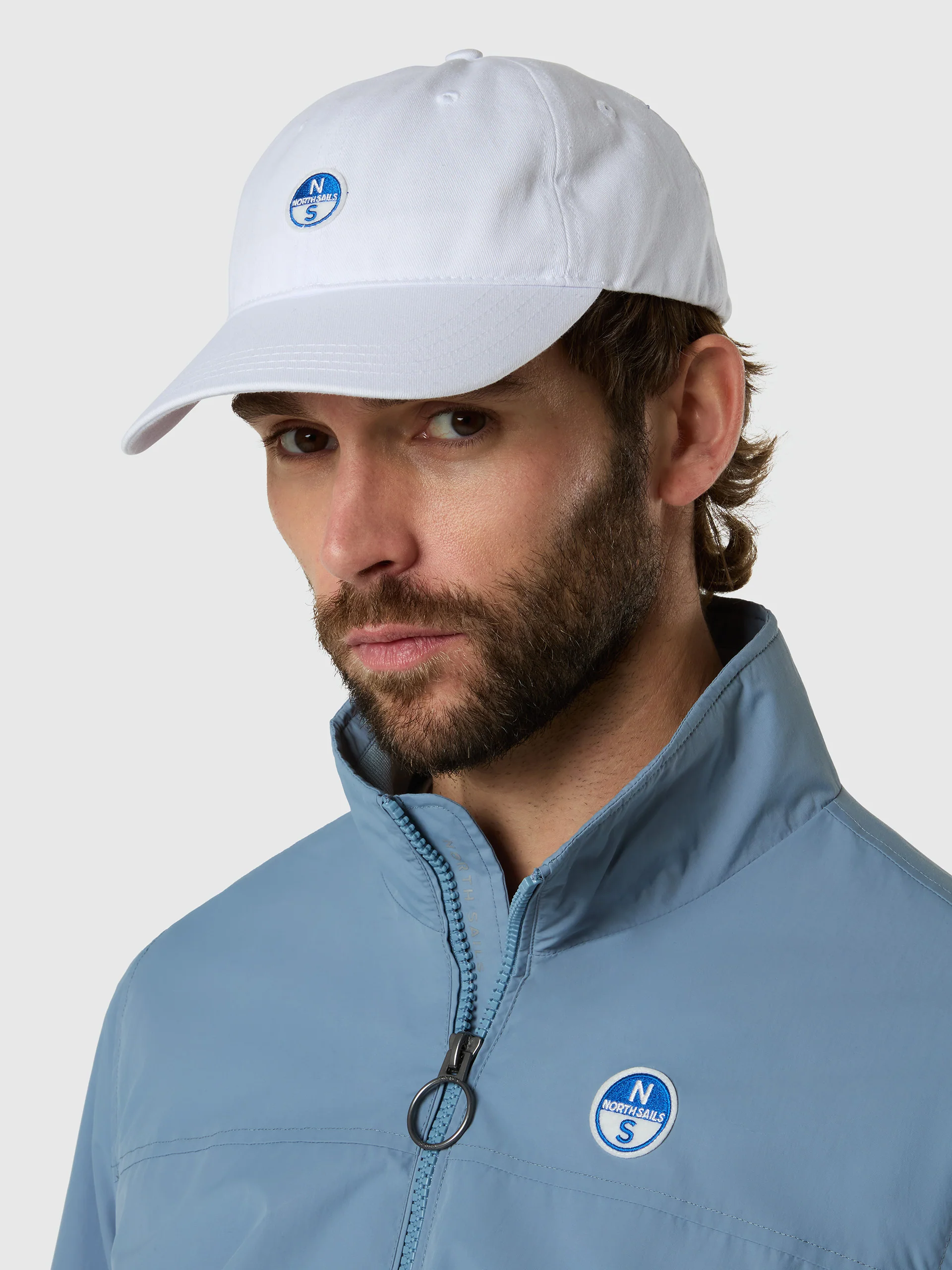 Baseball cap with logo patch - Image 2