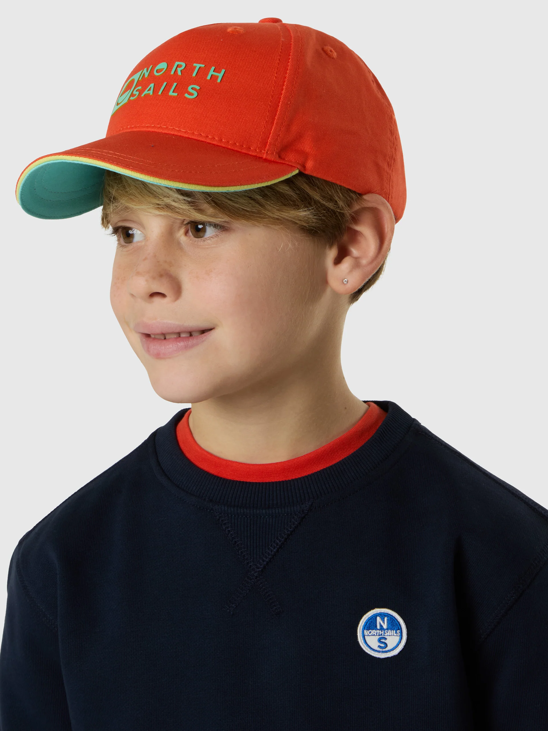 Baseball cap with North Sails print - Image 2