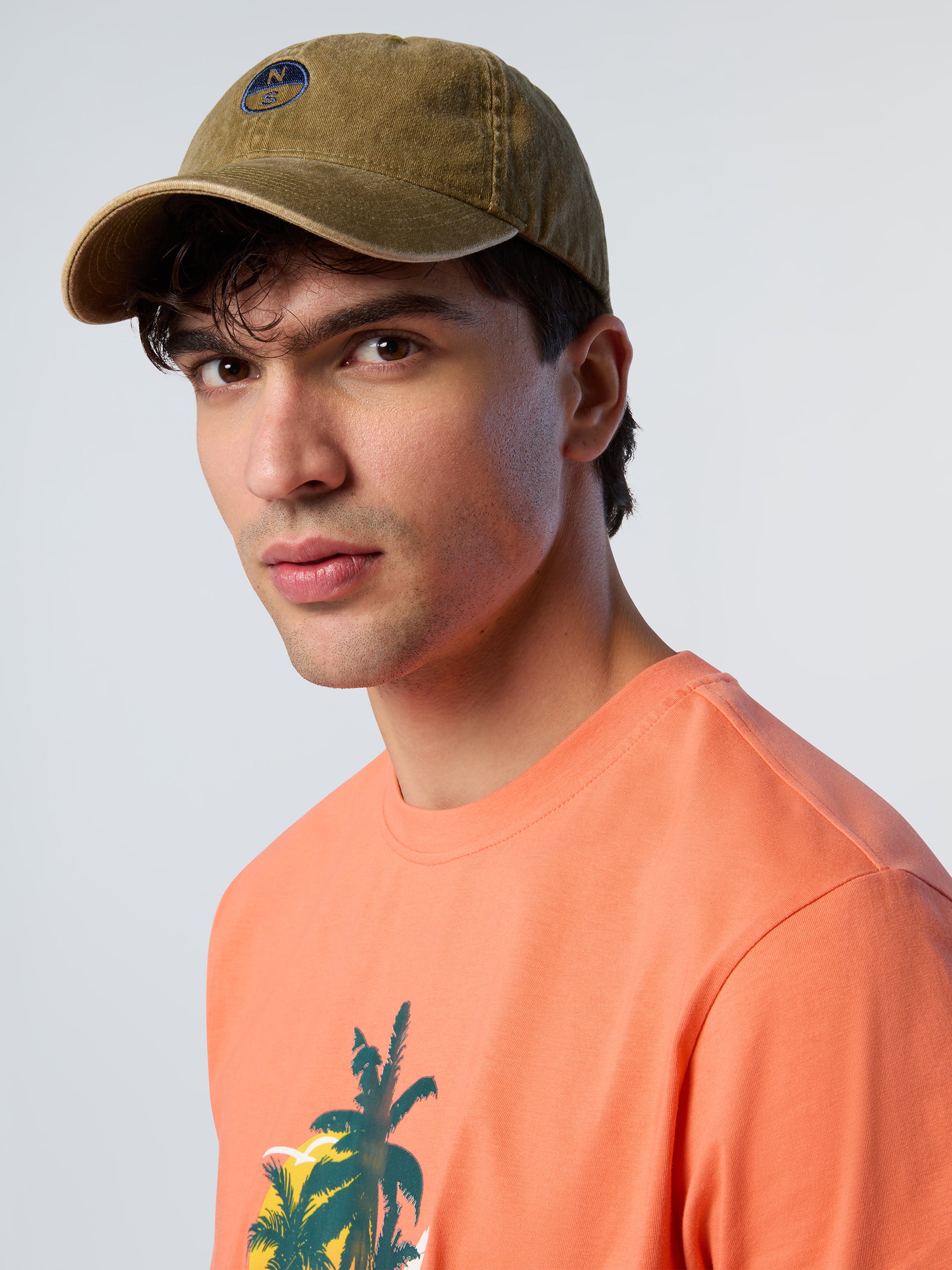 Washed cotton baseball cap - Image 6
