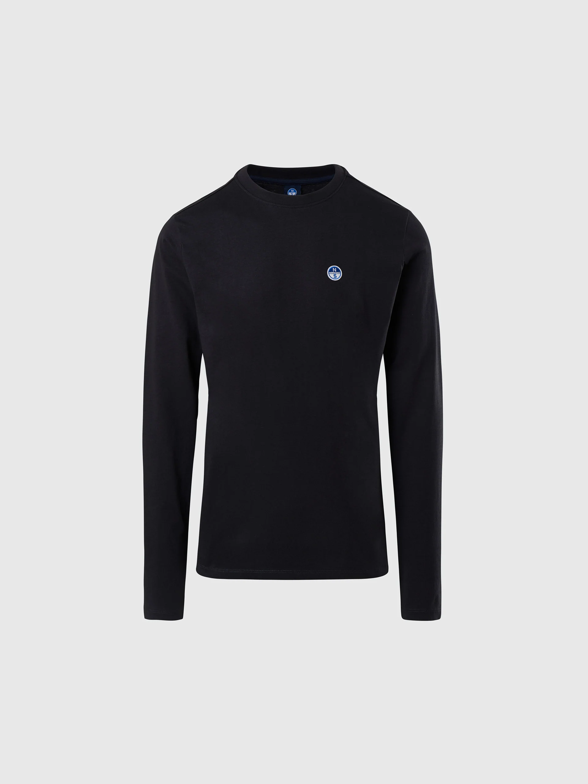 Long-sleeved T-shirt with logo patch - Image 29