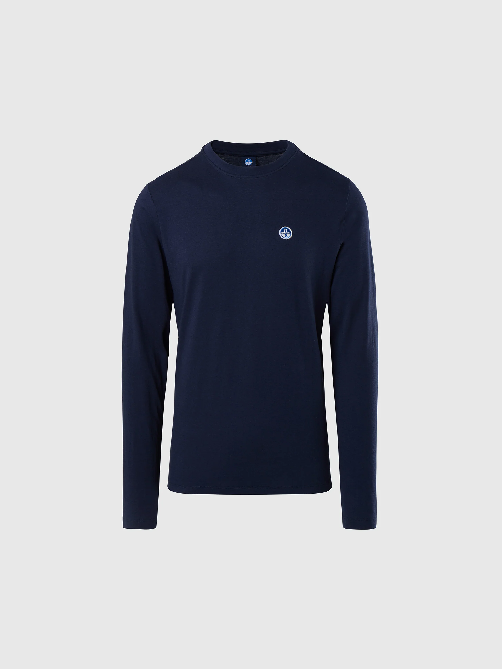 Long-sleeved T-shirt with logo patch - Image 30