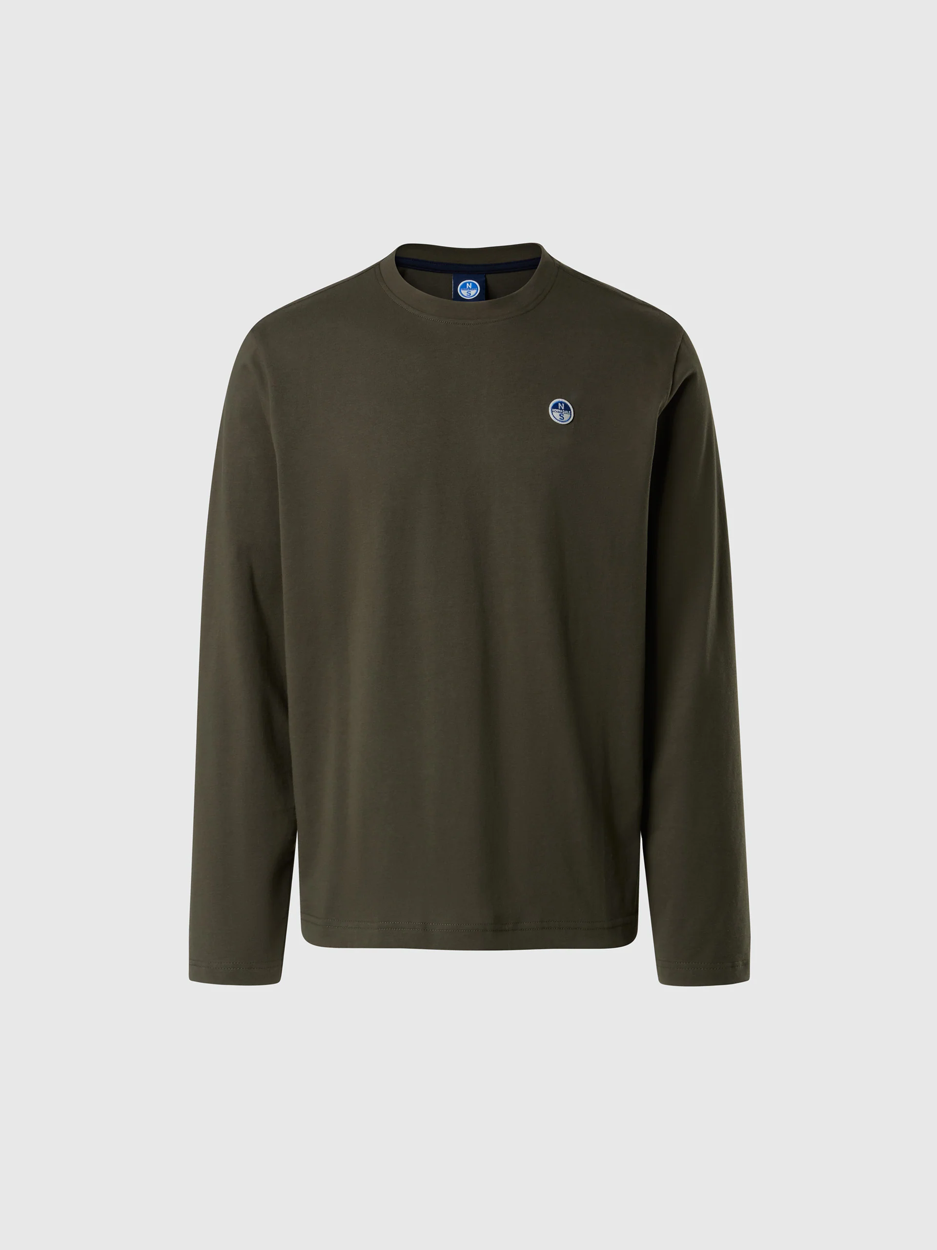 Long-sleeved T-shirt with logo patch - Image 8