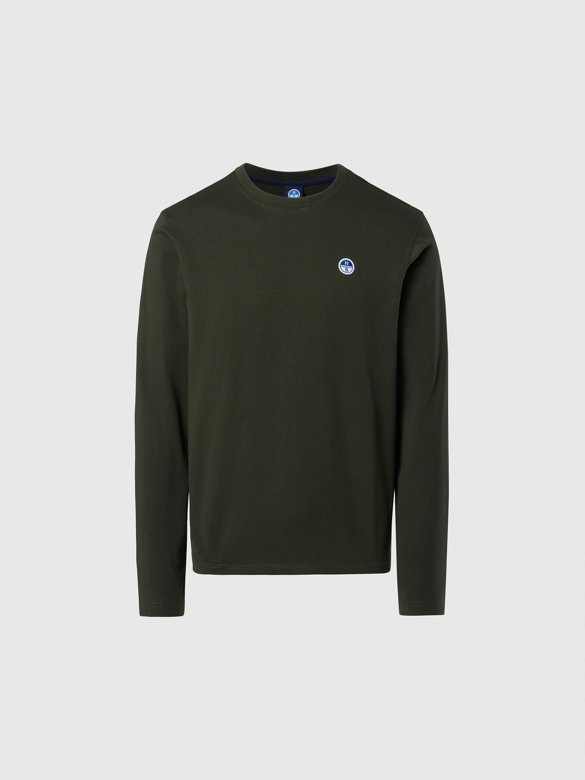 Long-sleeved T-shirt with logo patch - Image 21