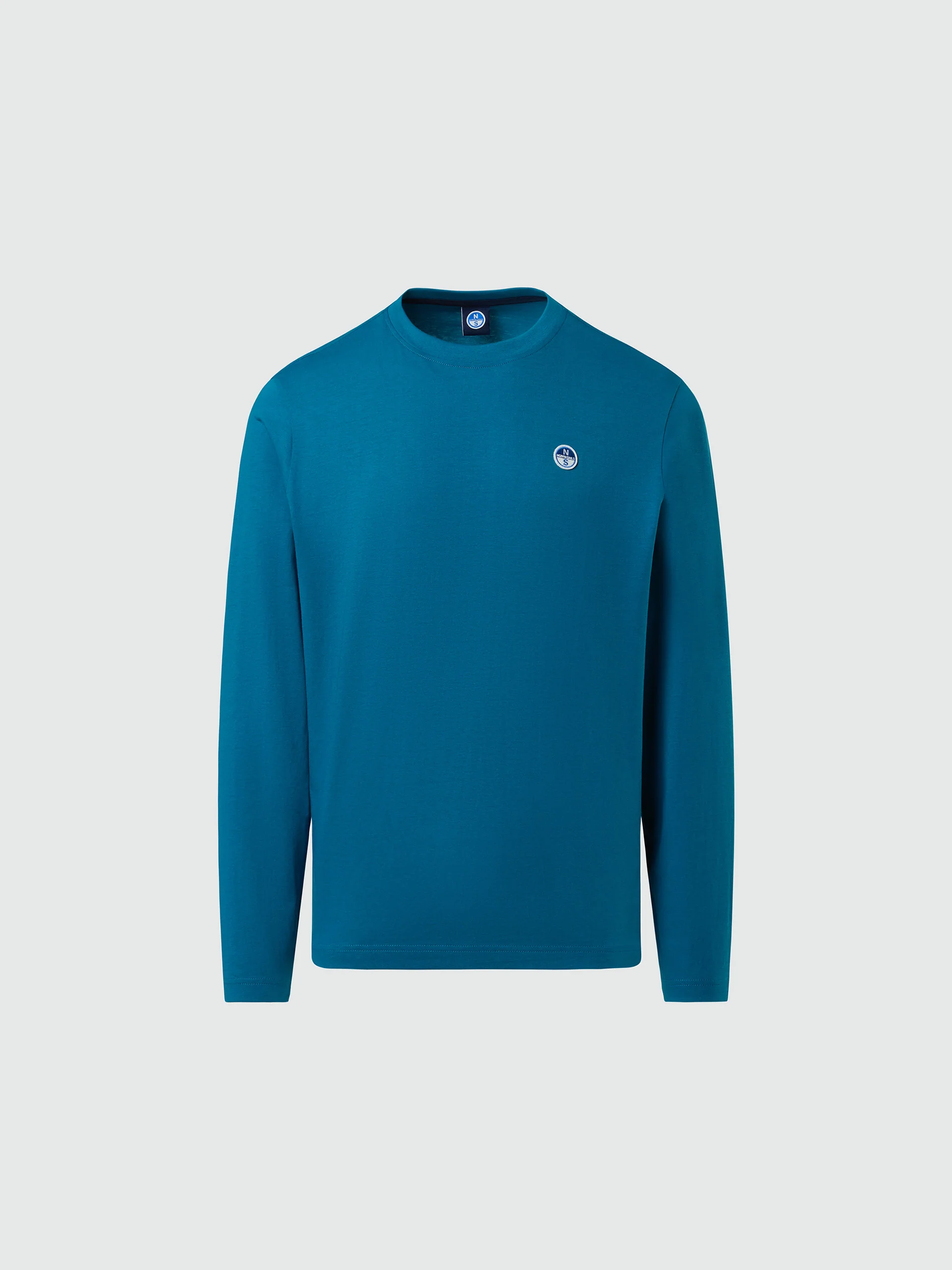 Long-sleeved T-shirt with logo patch - Image 27