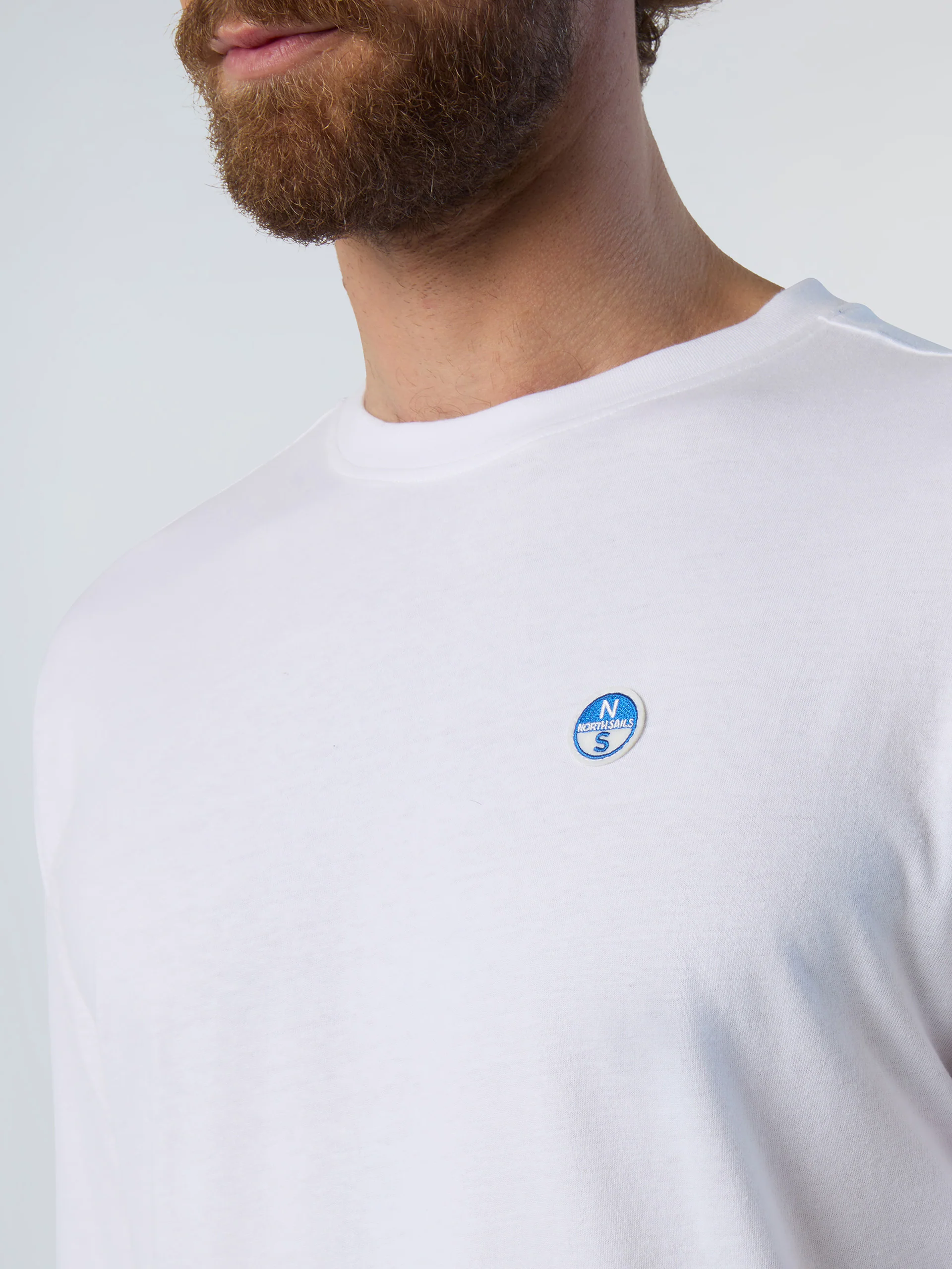 Long-sleeved T-shirt with logo patch - Image 5