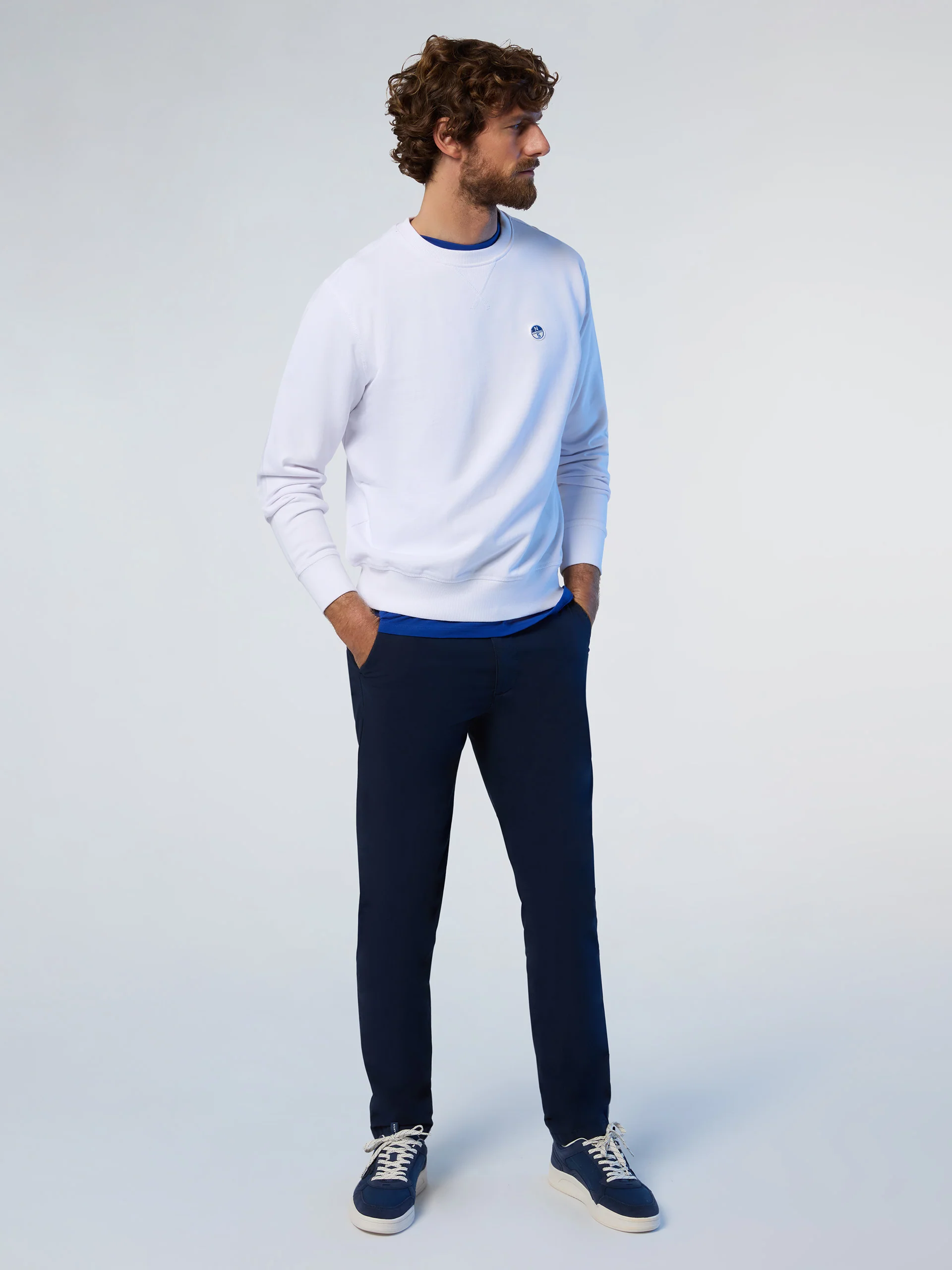 Sweatshirt with logo patch - Image 4