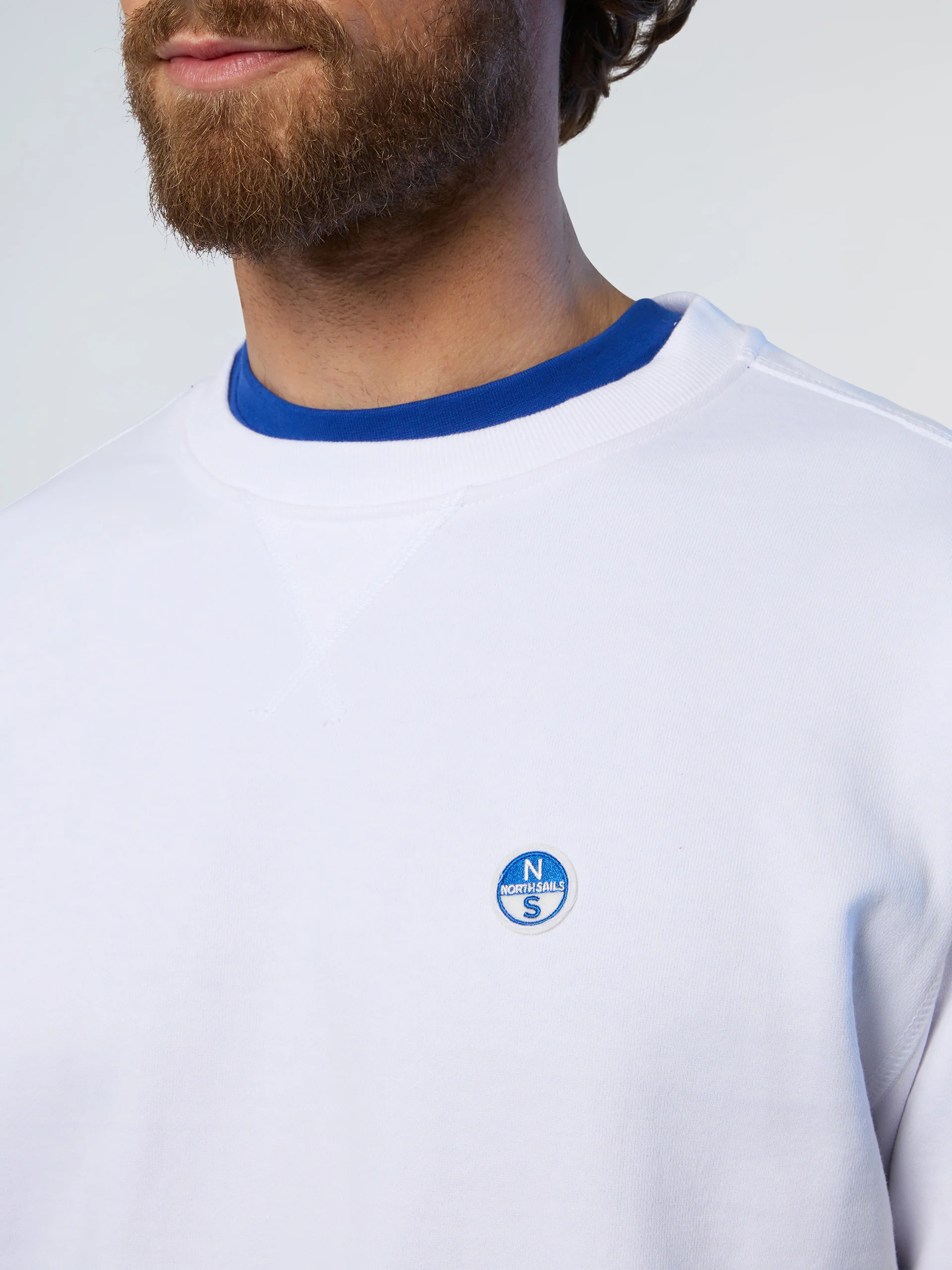 Sweatshirt with logo patch - Image 5