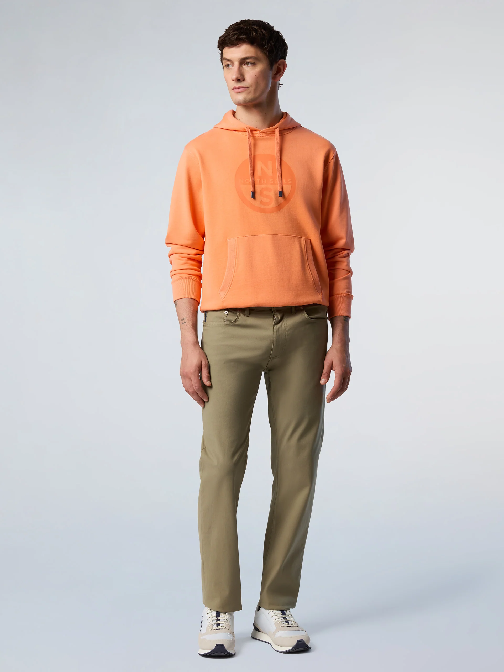 Hoodie with maxi logo print - Image 11