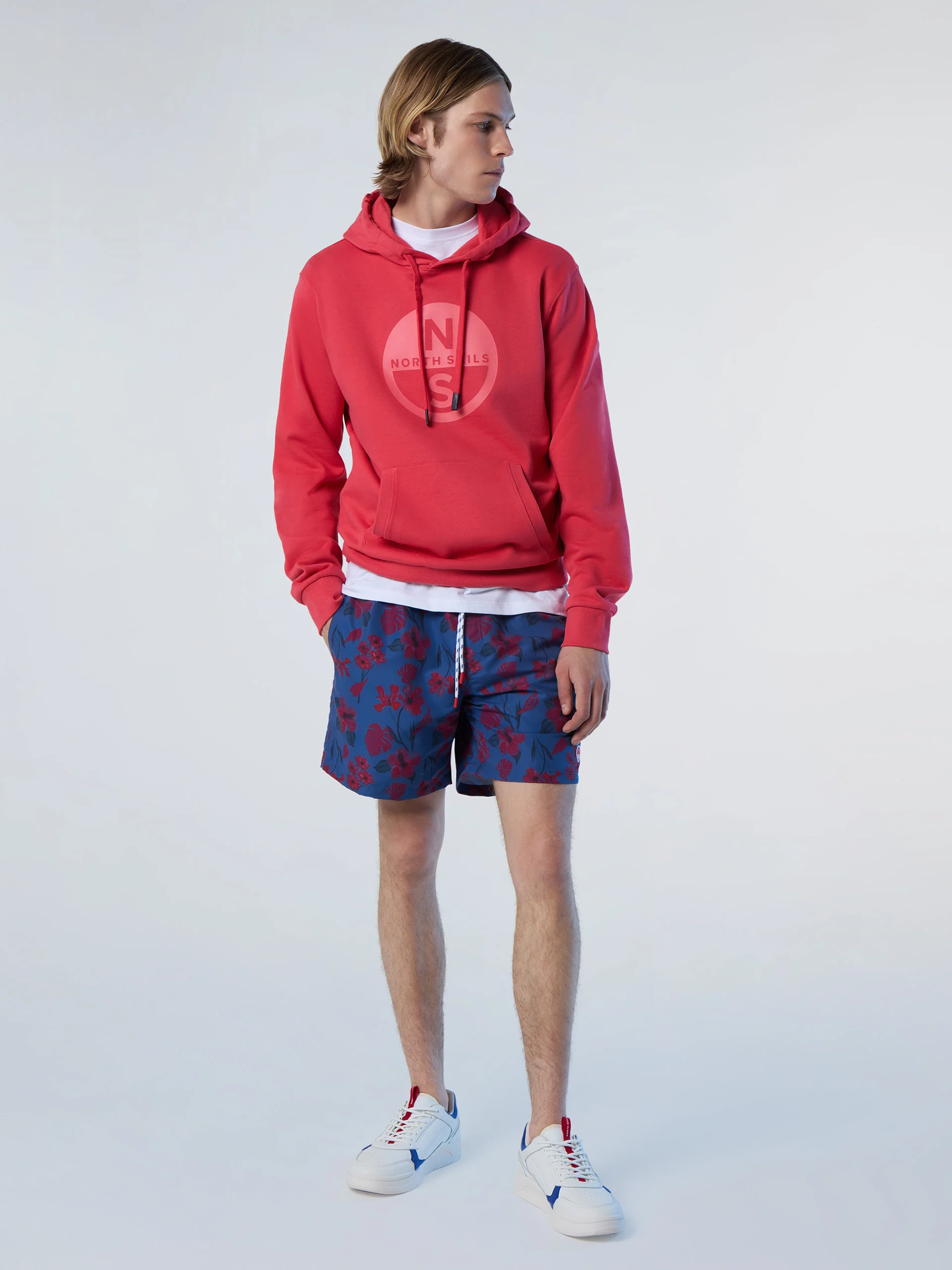 Hoodie with maxi logo print - Image 25