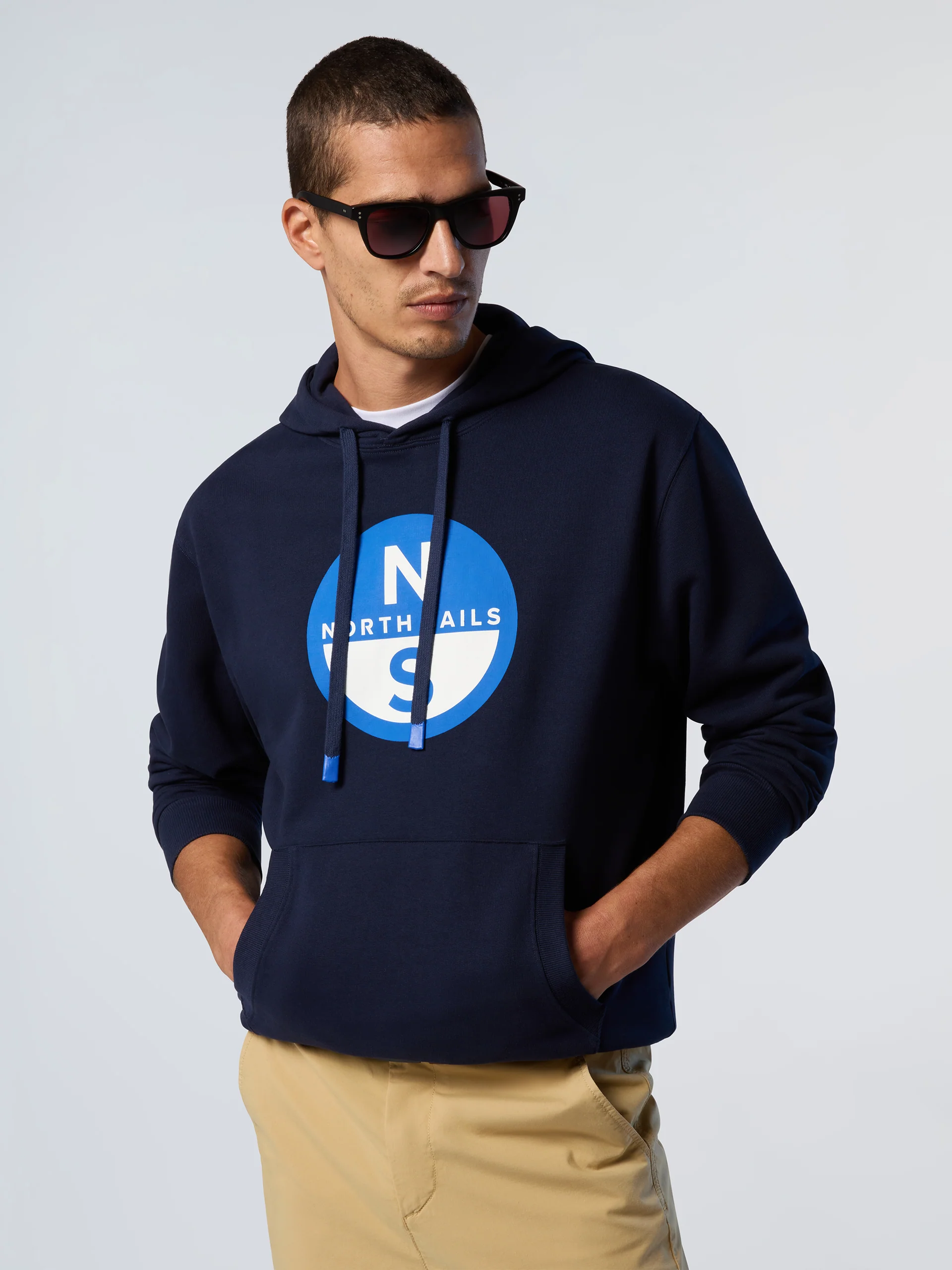 Hoodie with maxi logo print - Image 35