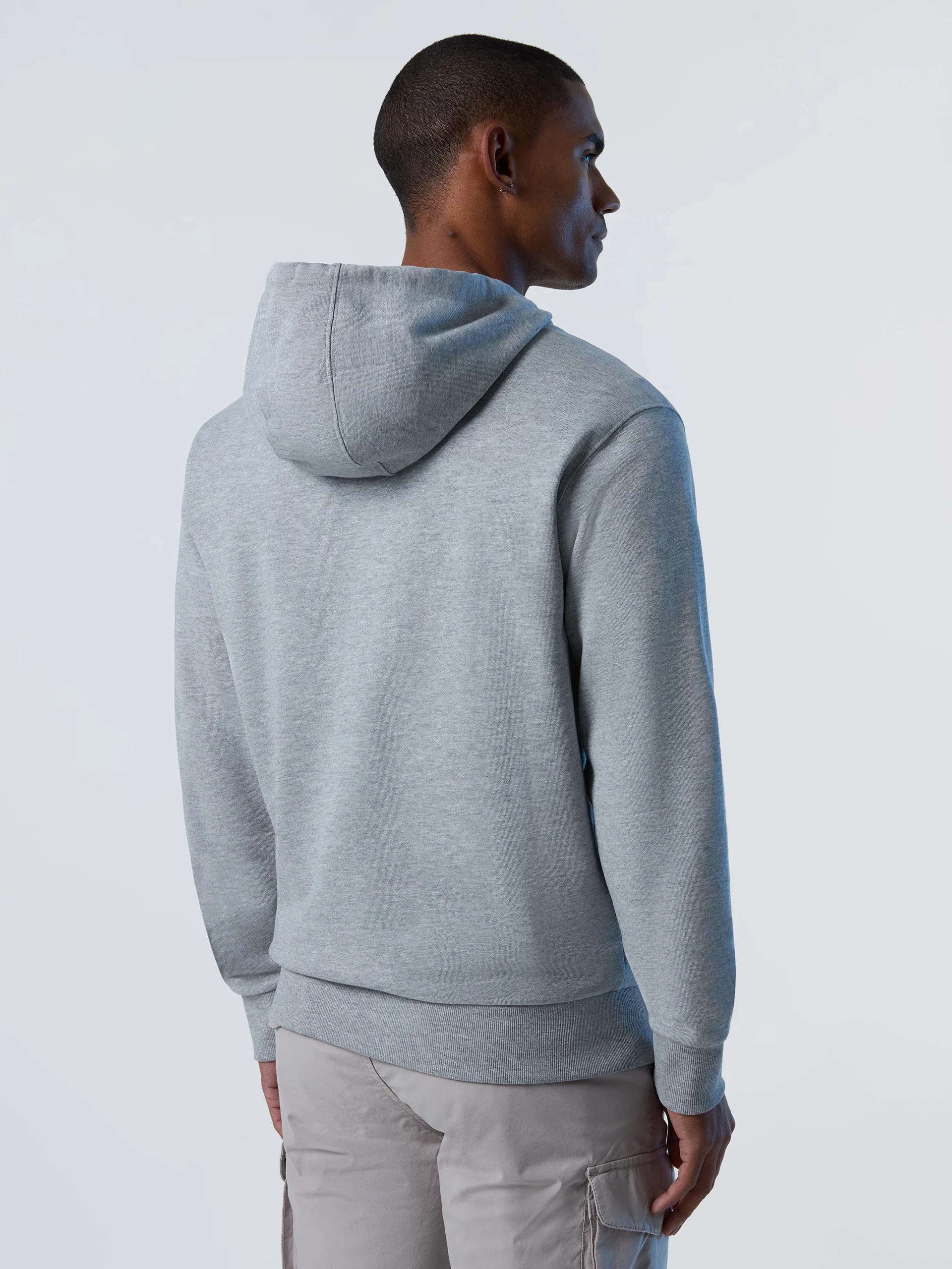 Hoodie with maxi logo print - Image 43