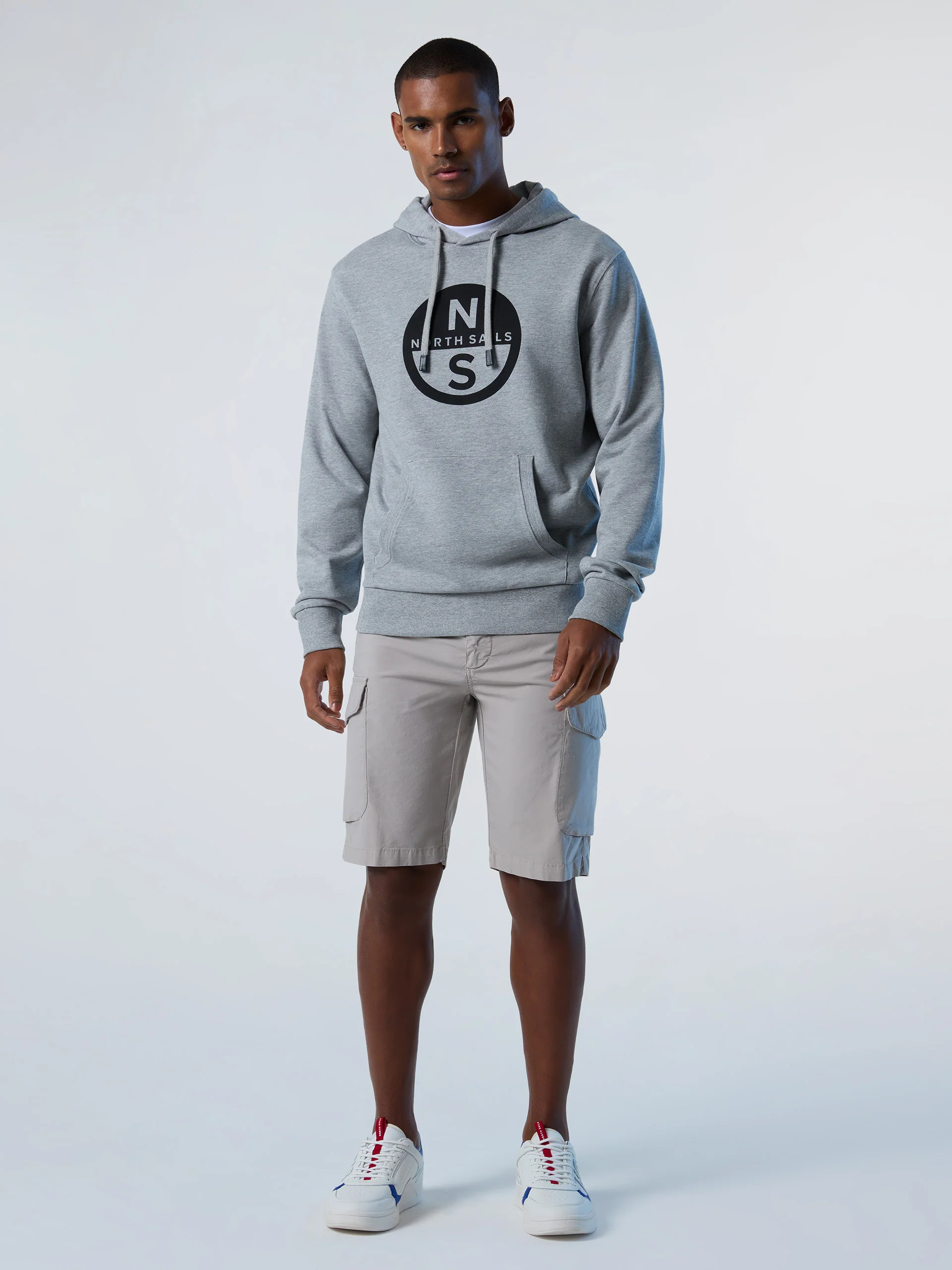 Hoodie with maxi logo print - Image 45