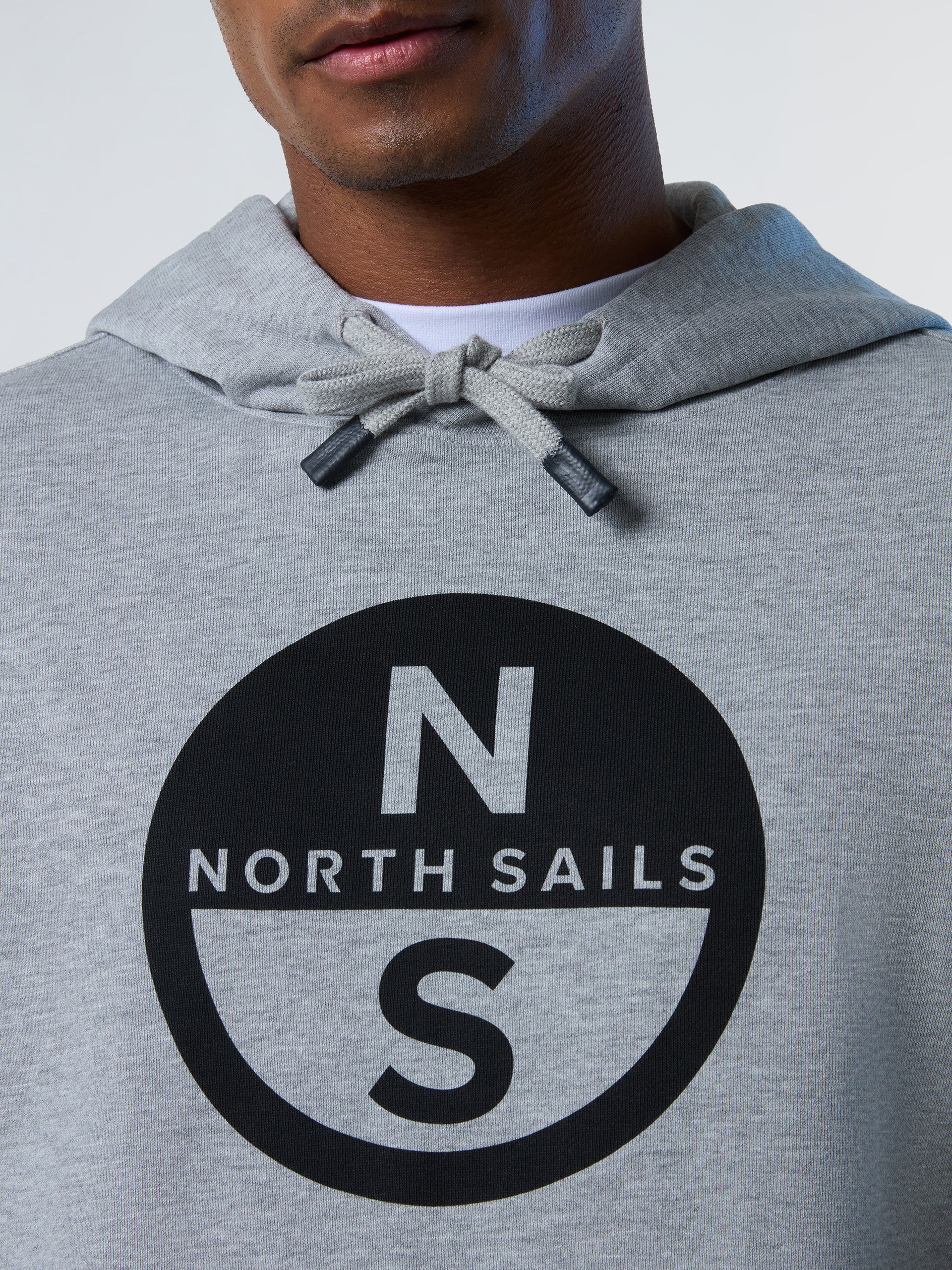 Hoodie with maxi logo print - Image 46