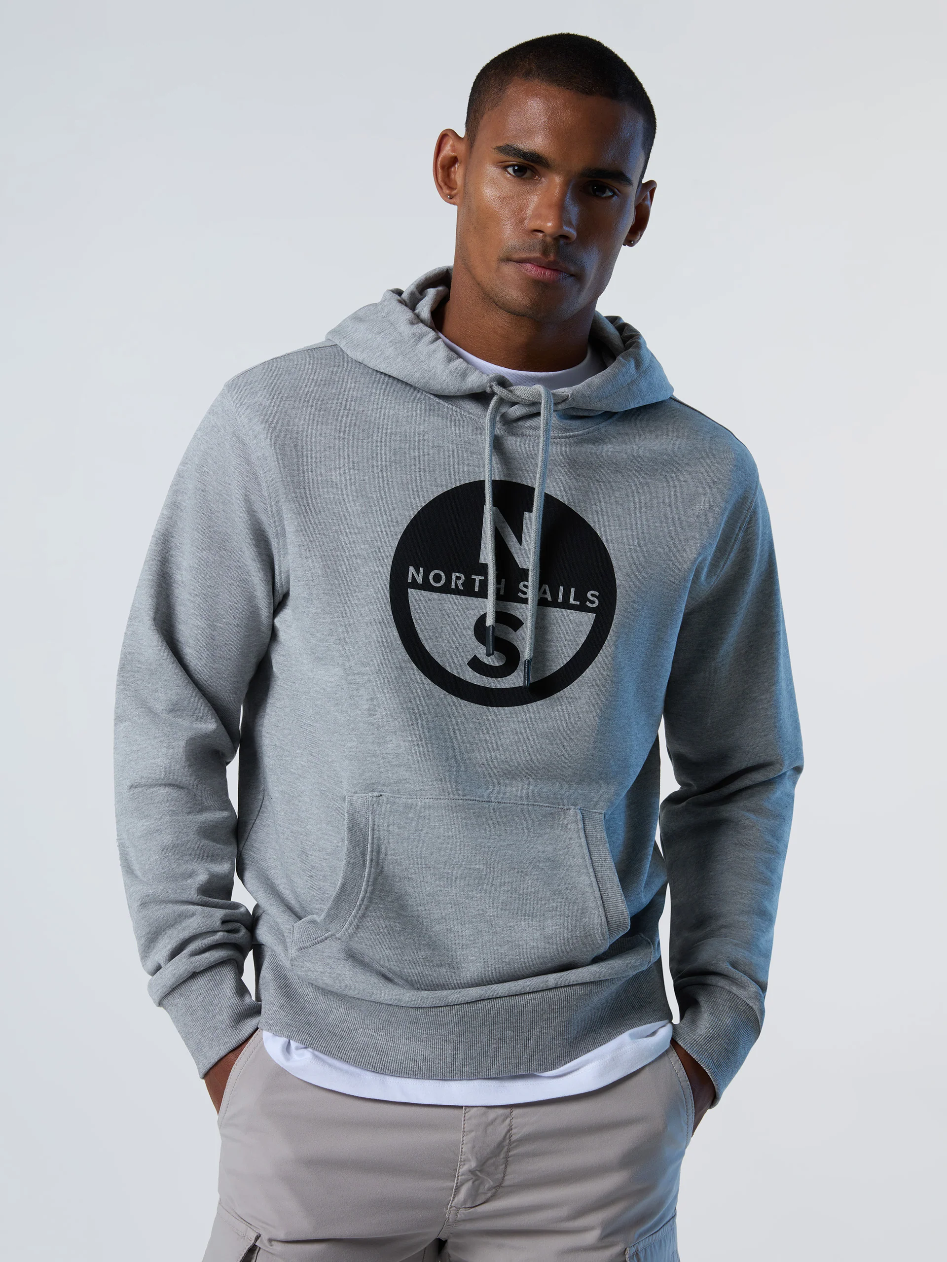 Hoodie with maxi logo print - Image 47