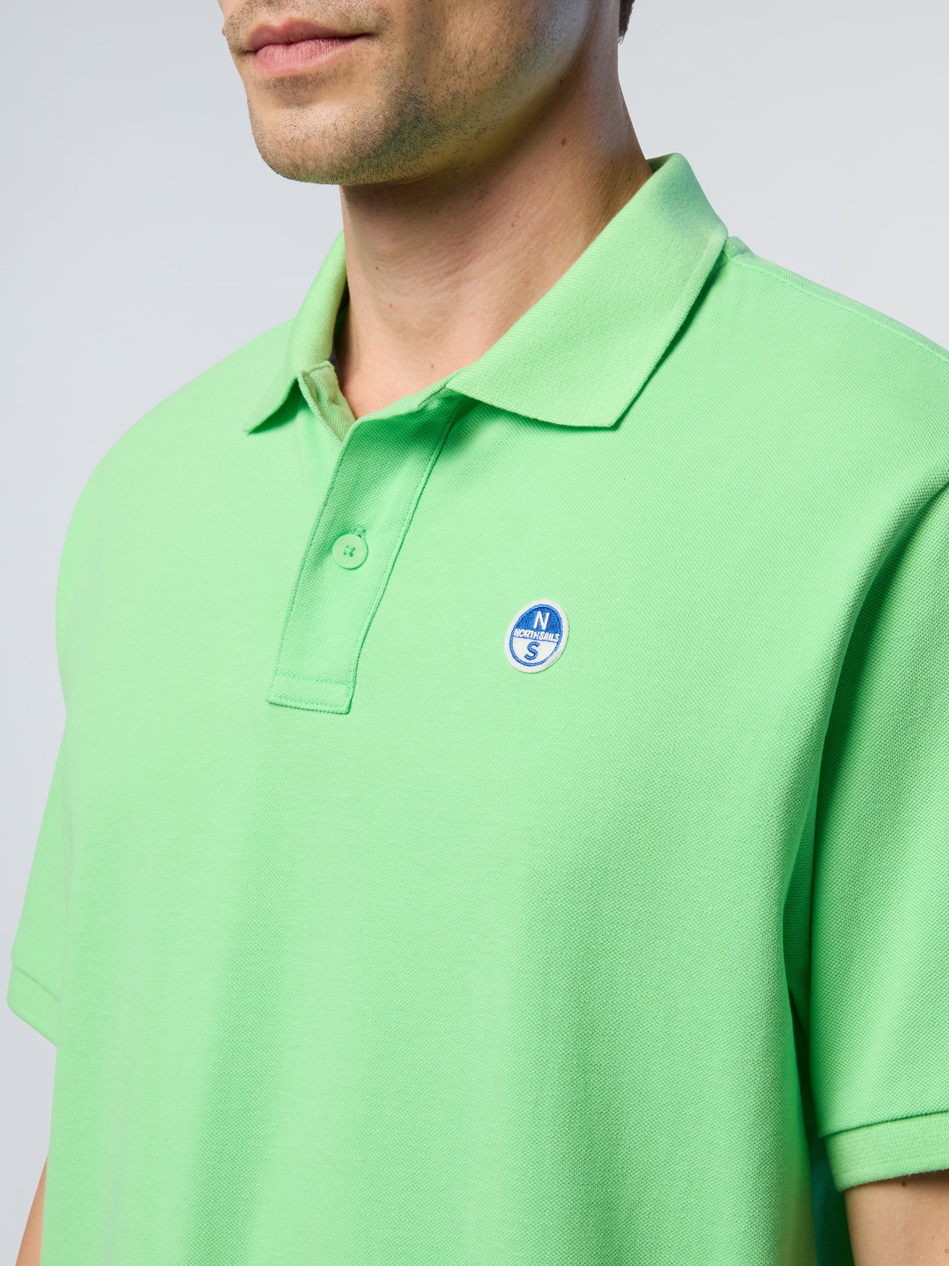 Polo shirt with logo patch - Image 12