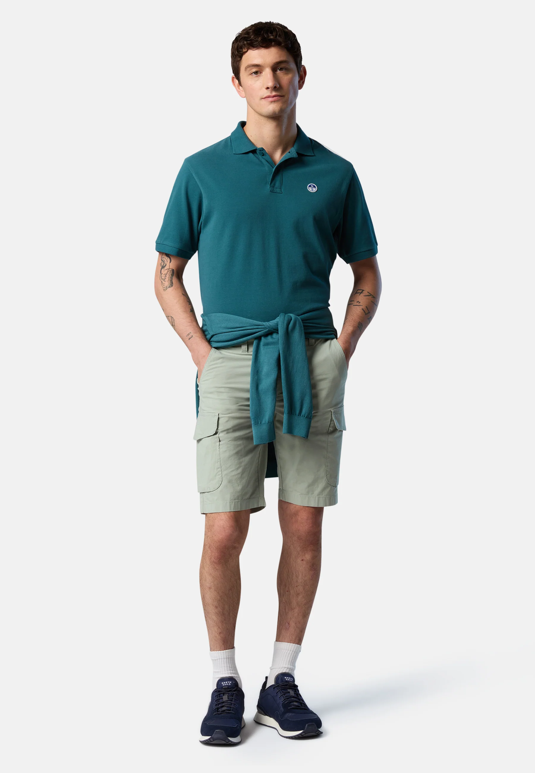 Polo shirt with logo patch - Image 32