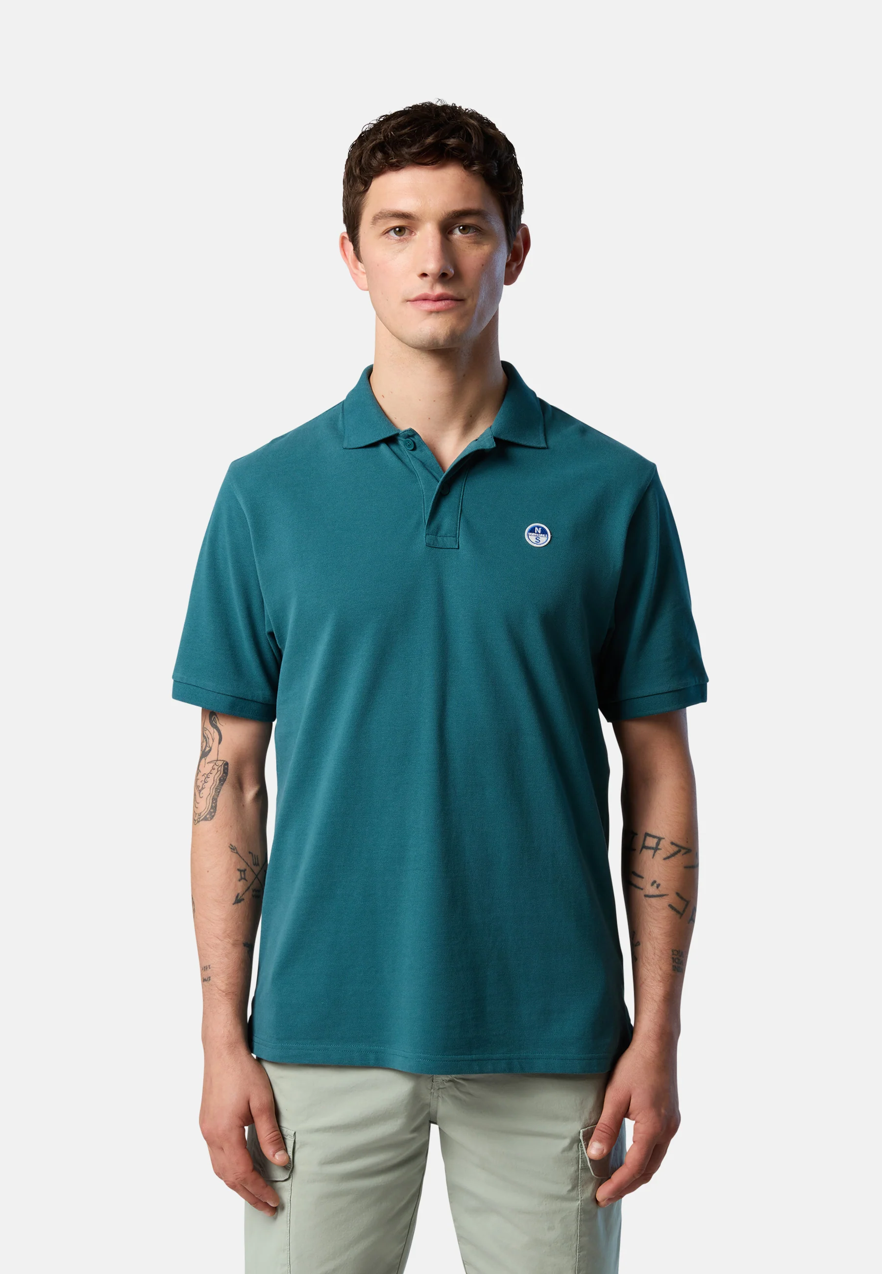 Polo shirt with logo patch - Image 34
