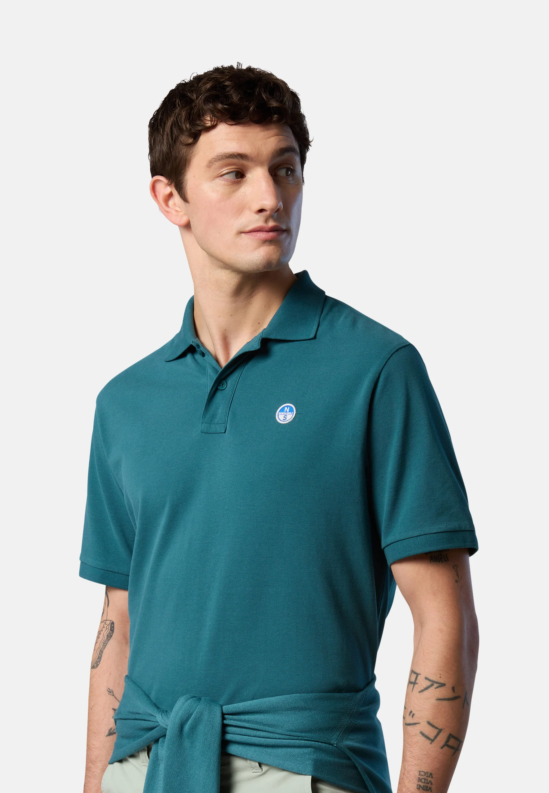 Polo shirt with logo patch - Image 35