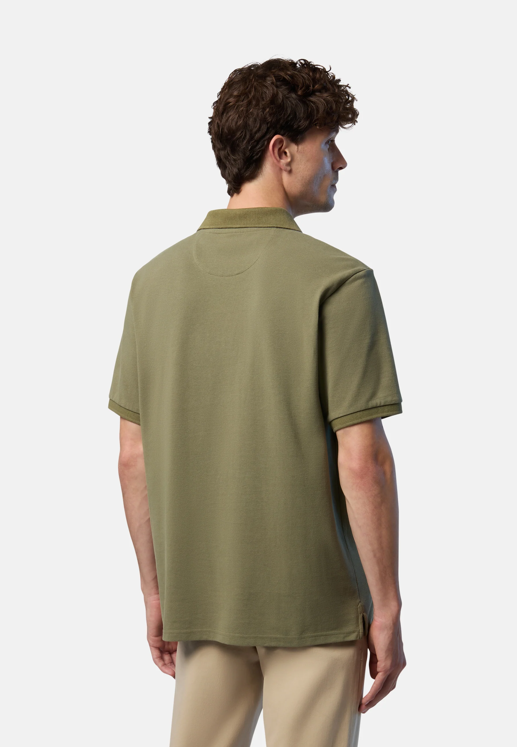 Polo shirt with logo patch - Image 9