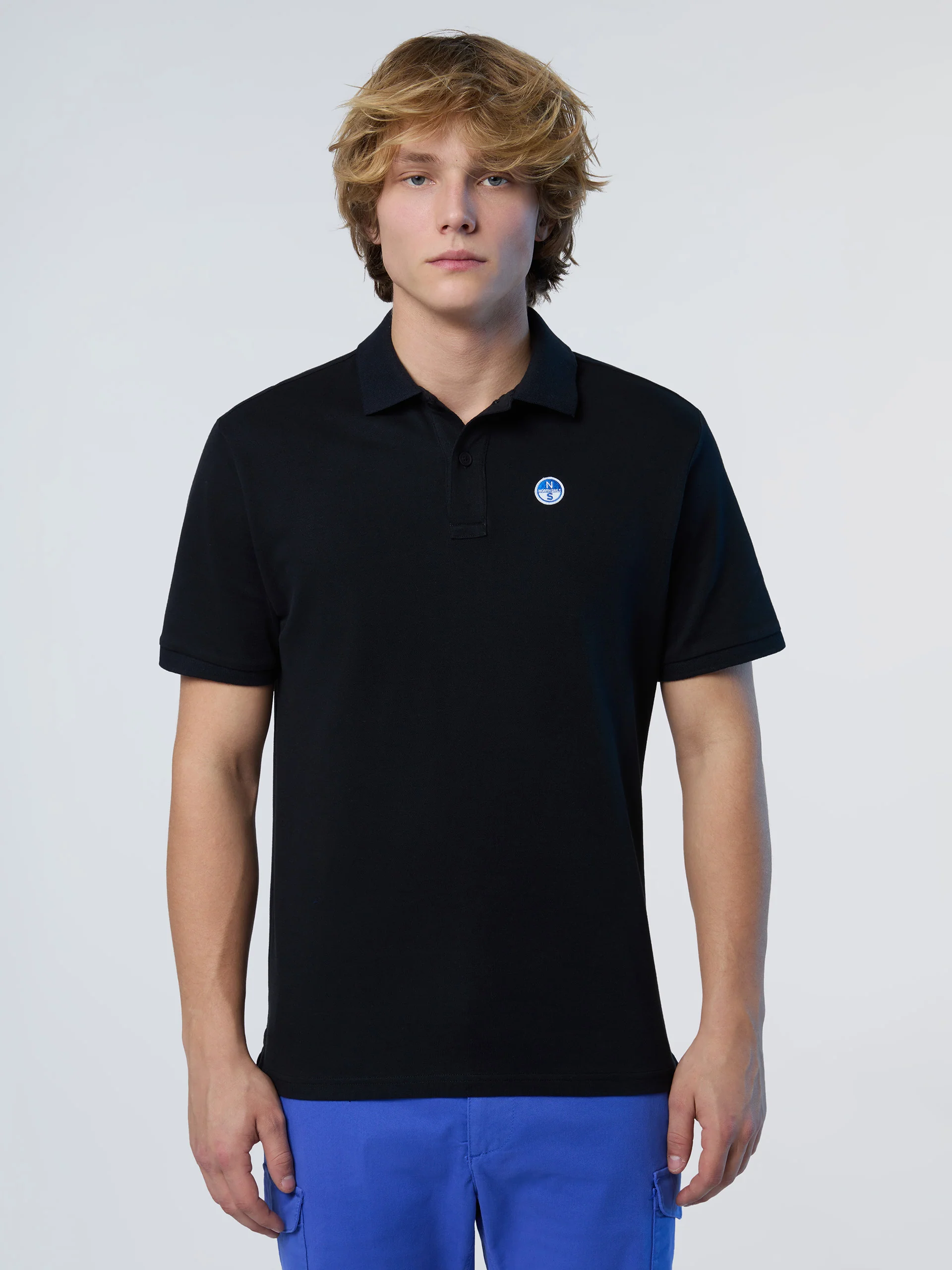 Polo shirt with logo patch - Image 11