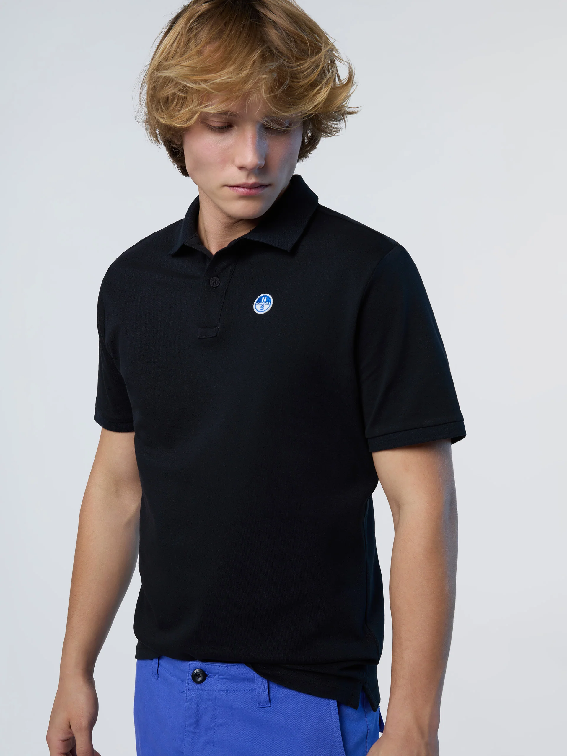 Polo shirt with logo patch - Image 12