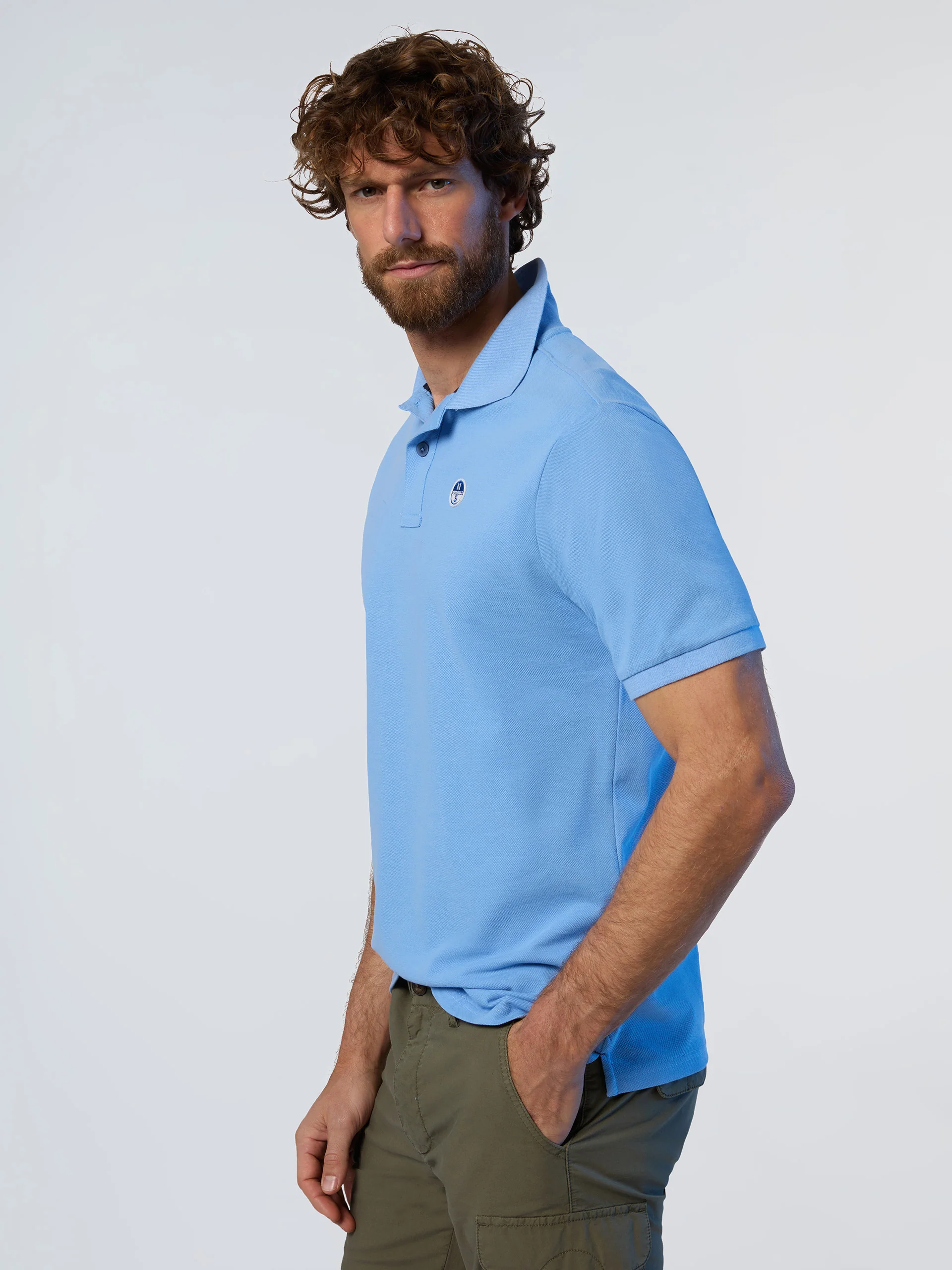 Polo shirt with logo patch - Image 17