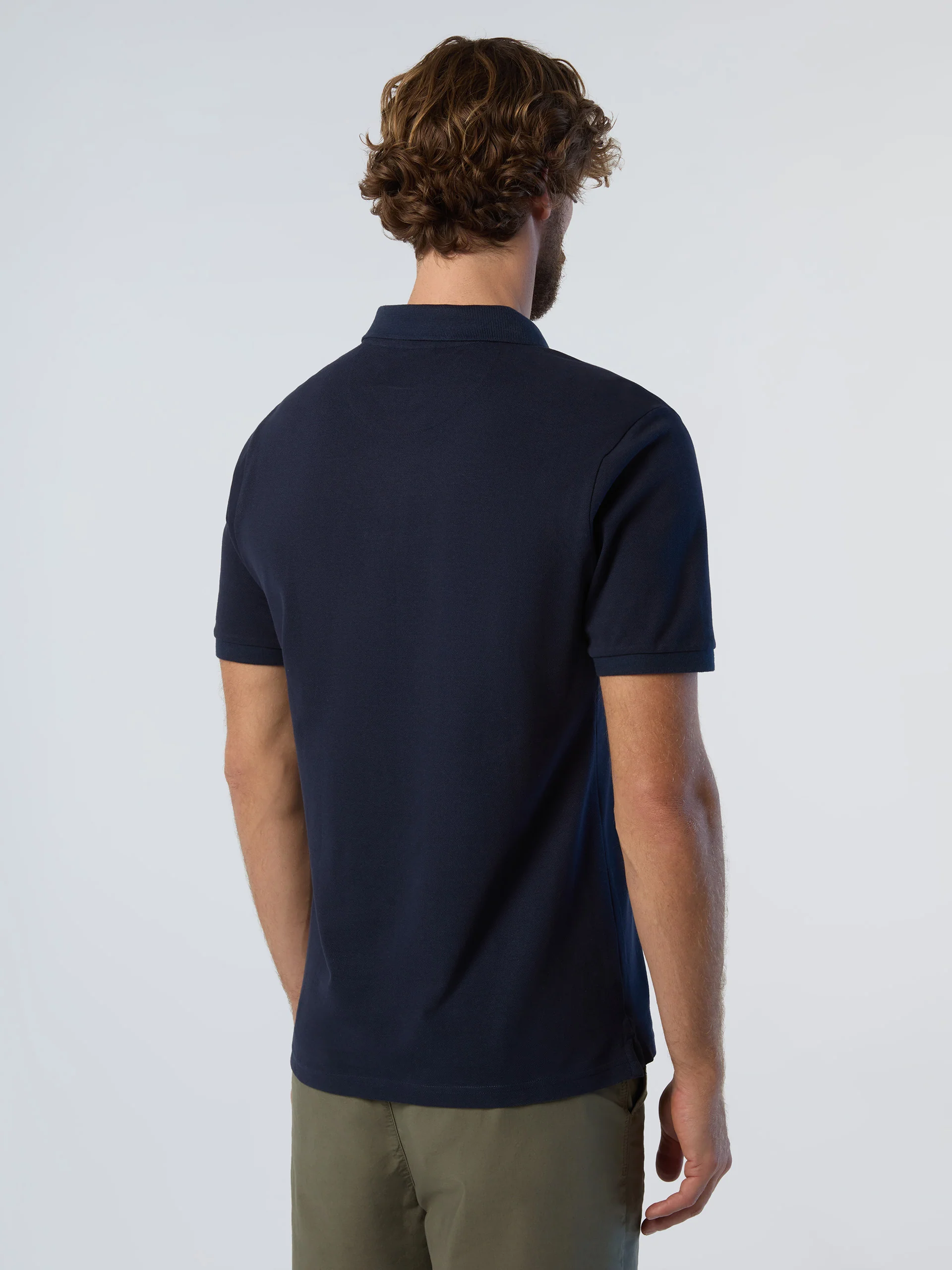 Polo shirt with logo patch - Image 8