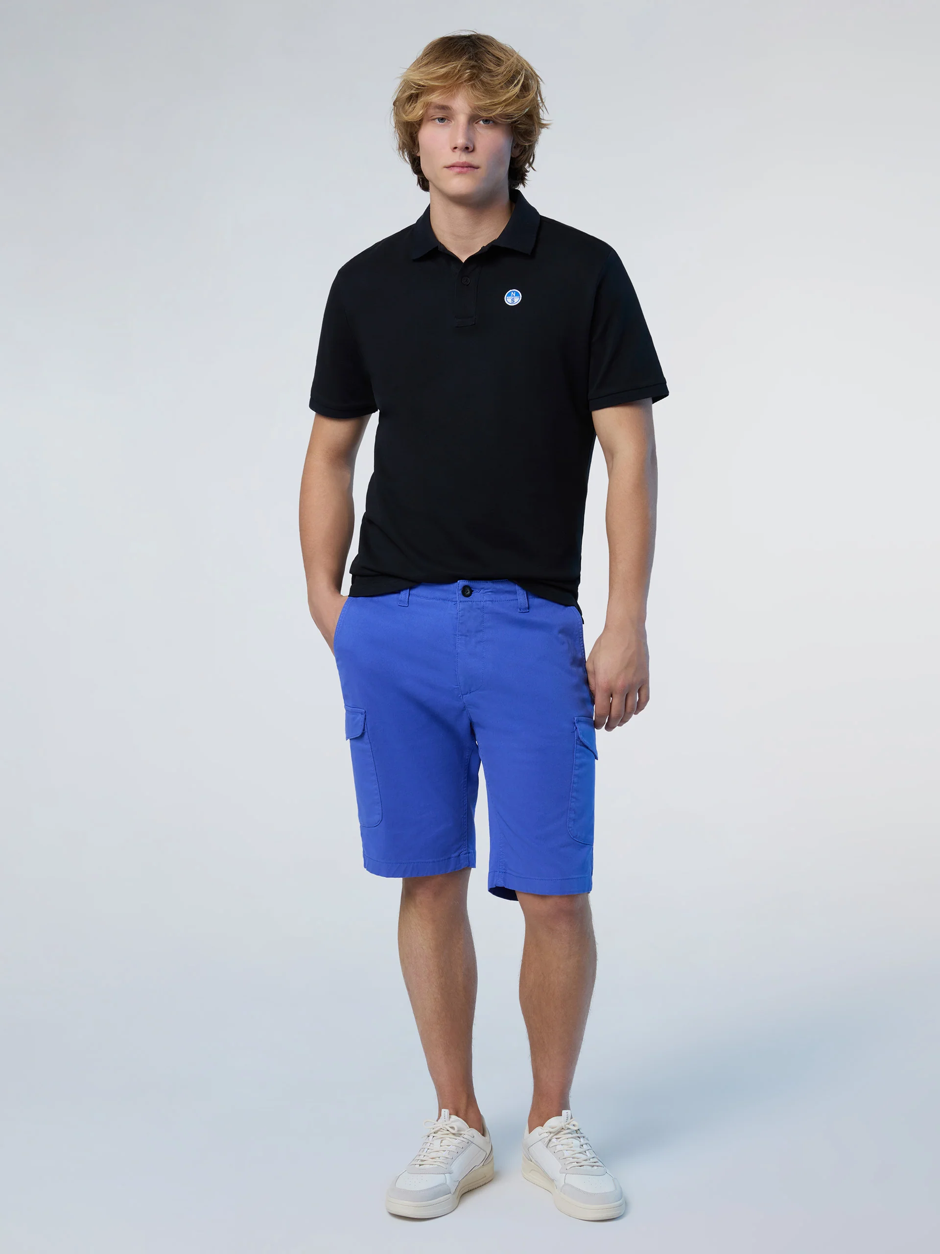 Polo shirt with logo patch - Image 26