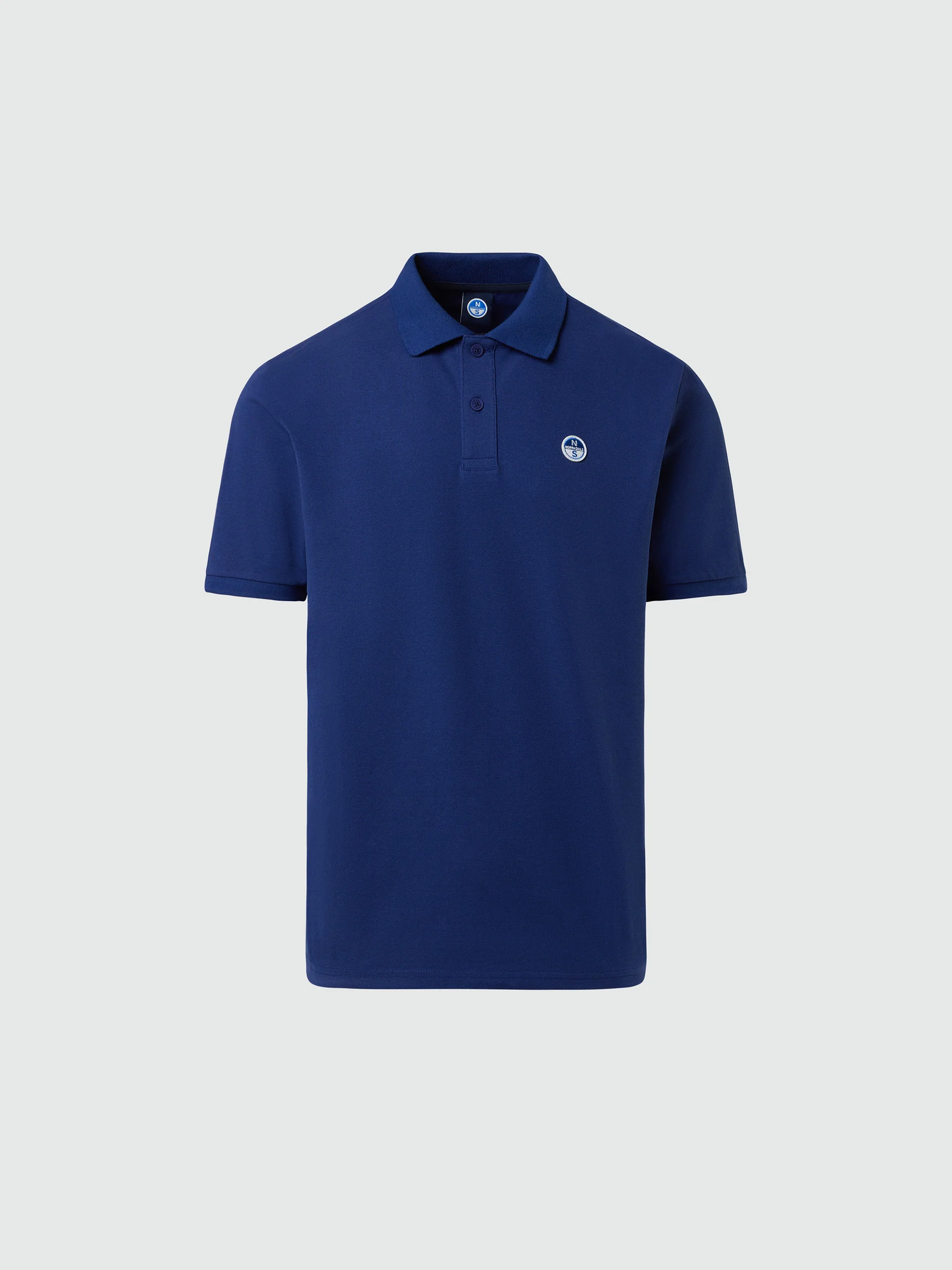 Polo shirt with logo patch - Image 3