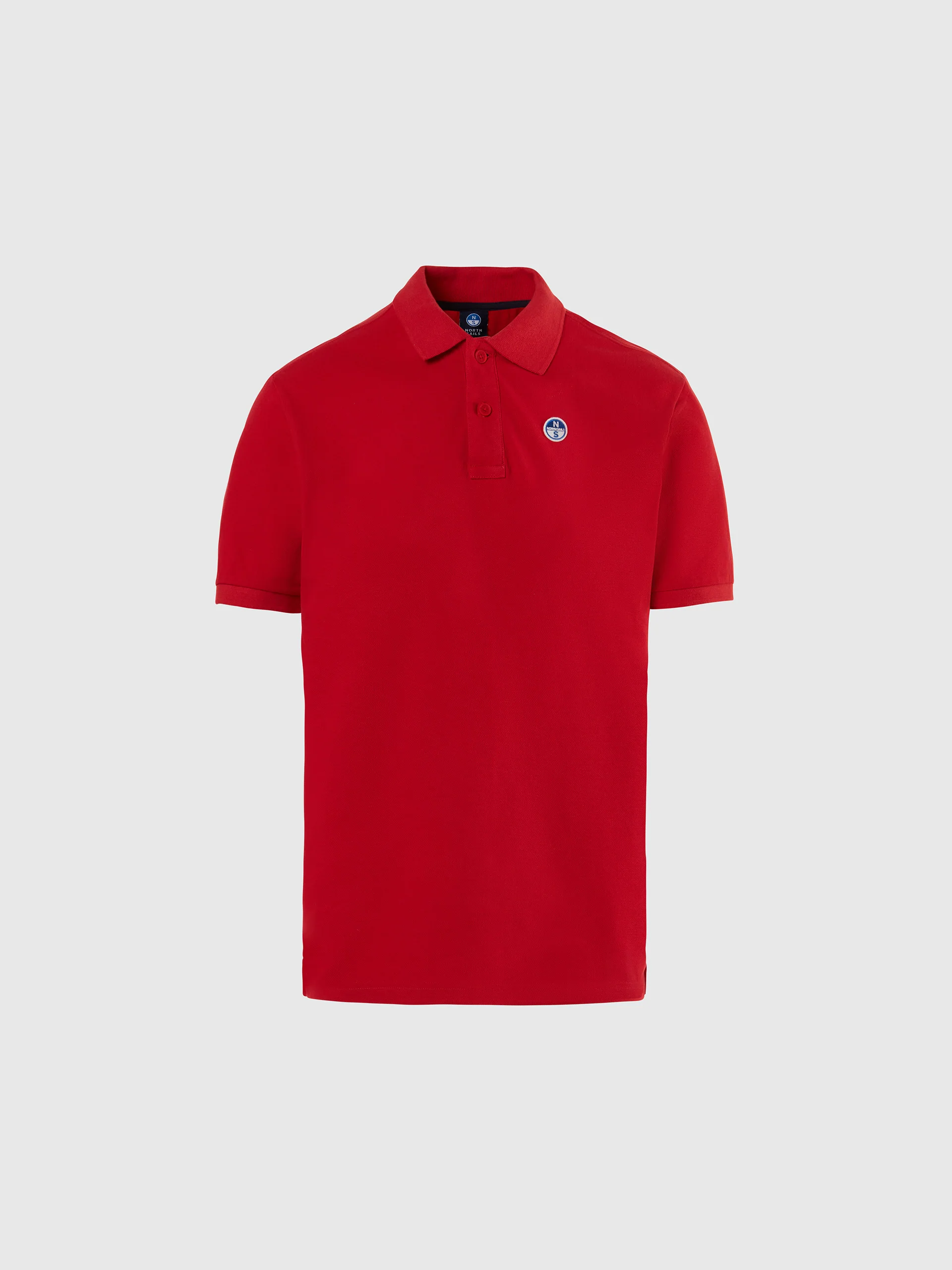 Polo shirt with logo patch - Image 9