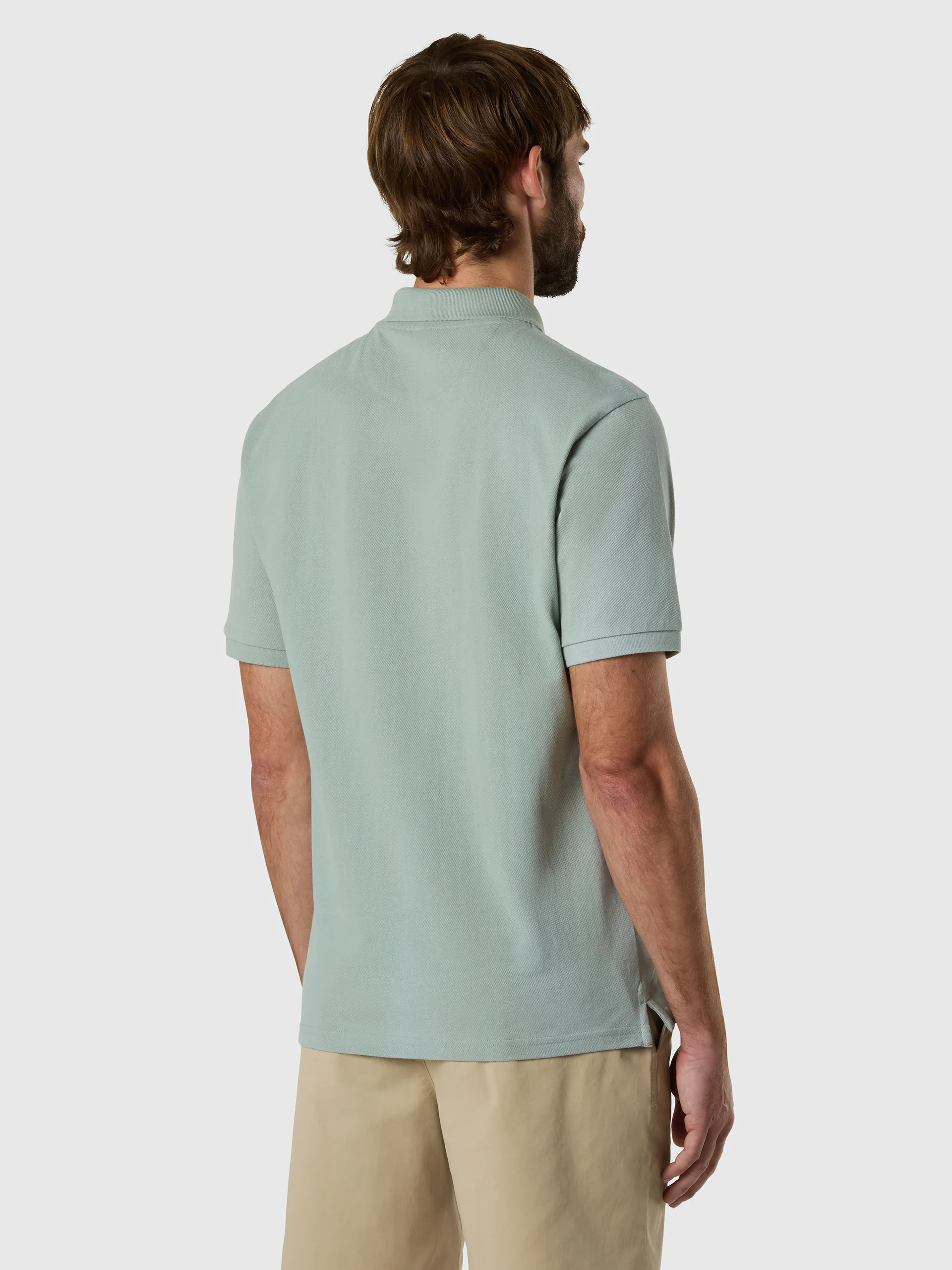 Polo shirt with logo patch - Image 10