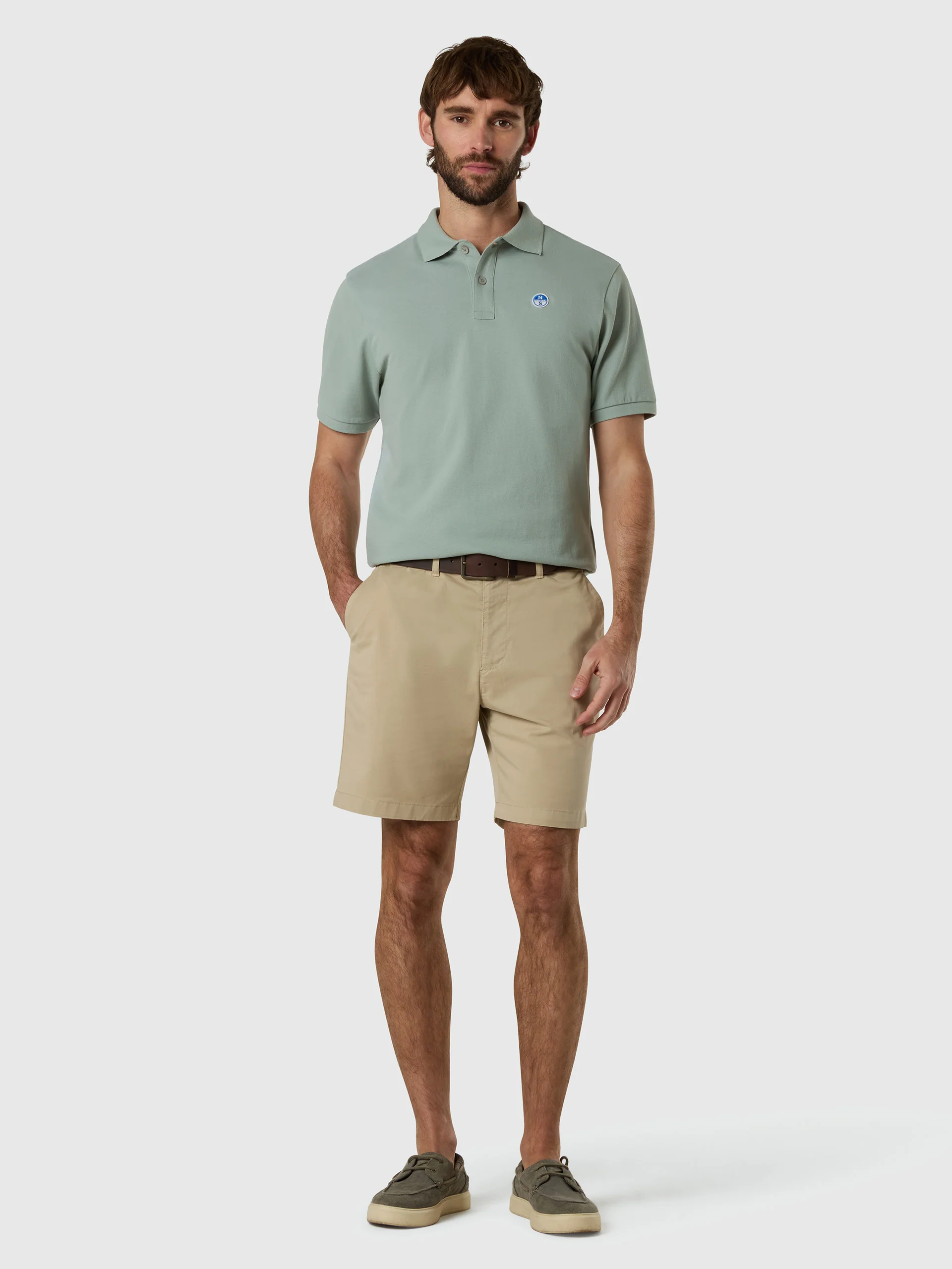 Polo shirt with logo patch - Image 11
