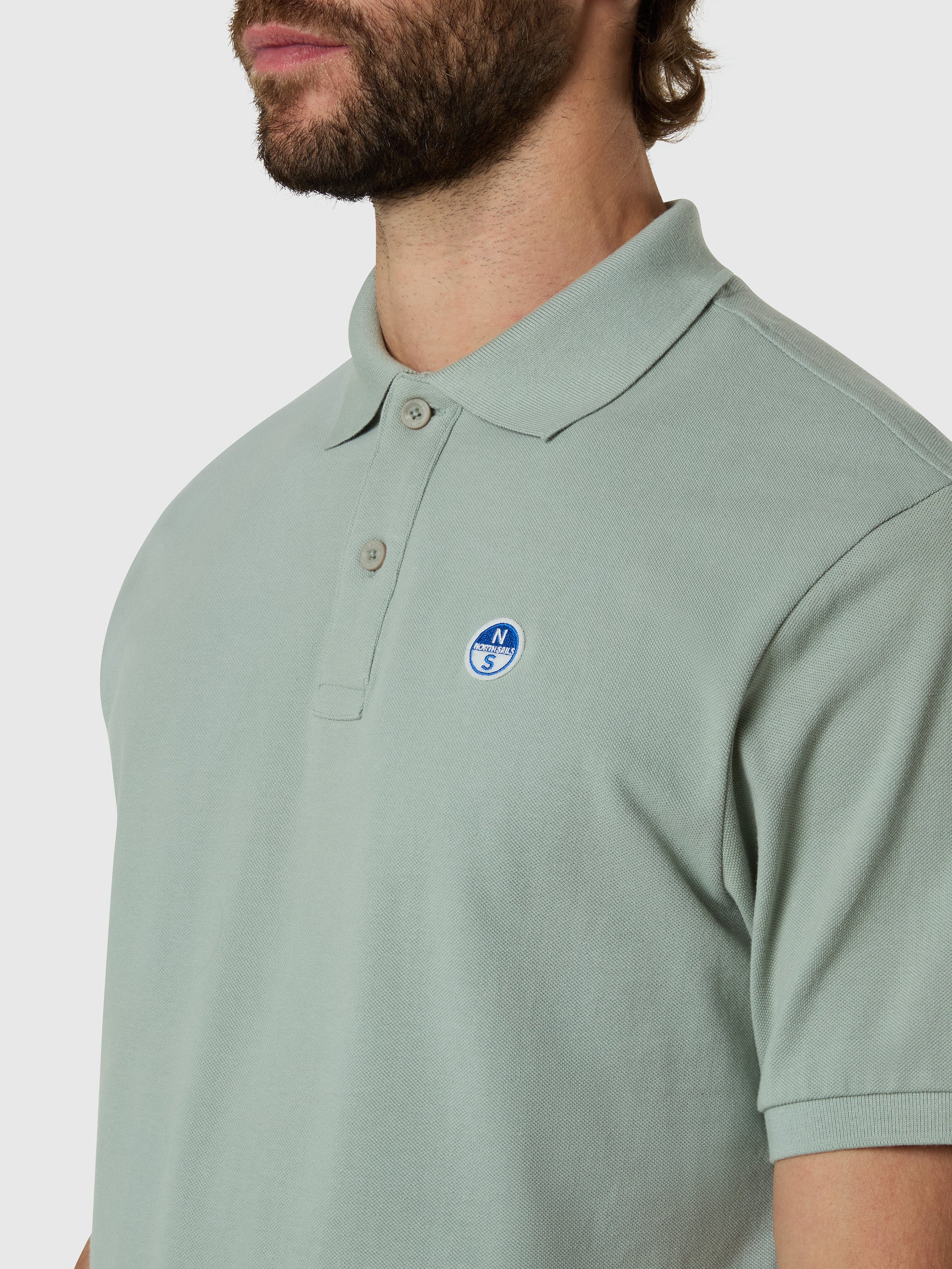 Polo shirt with logo patch - Image 12