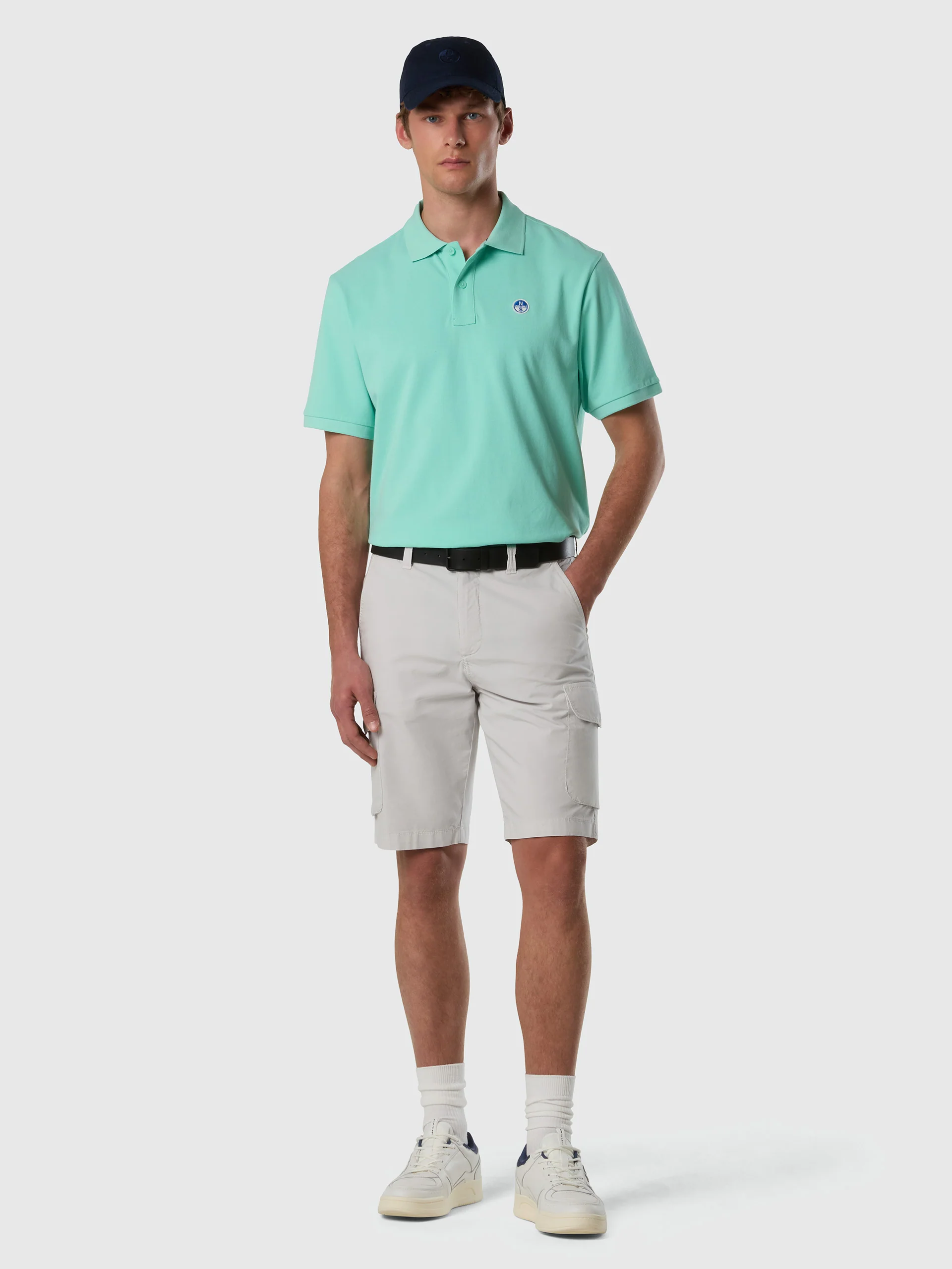 Polo shirt with logo patch - Image 17
