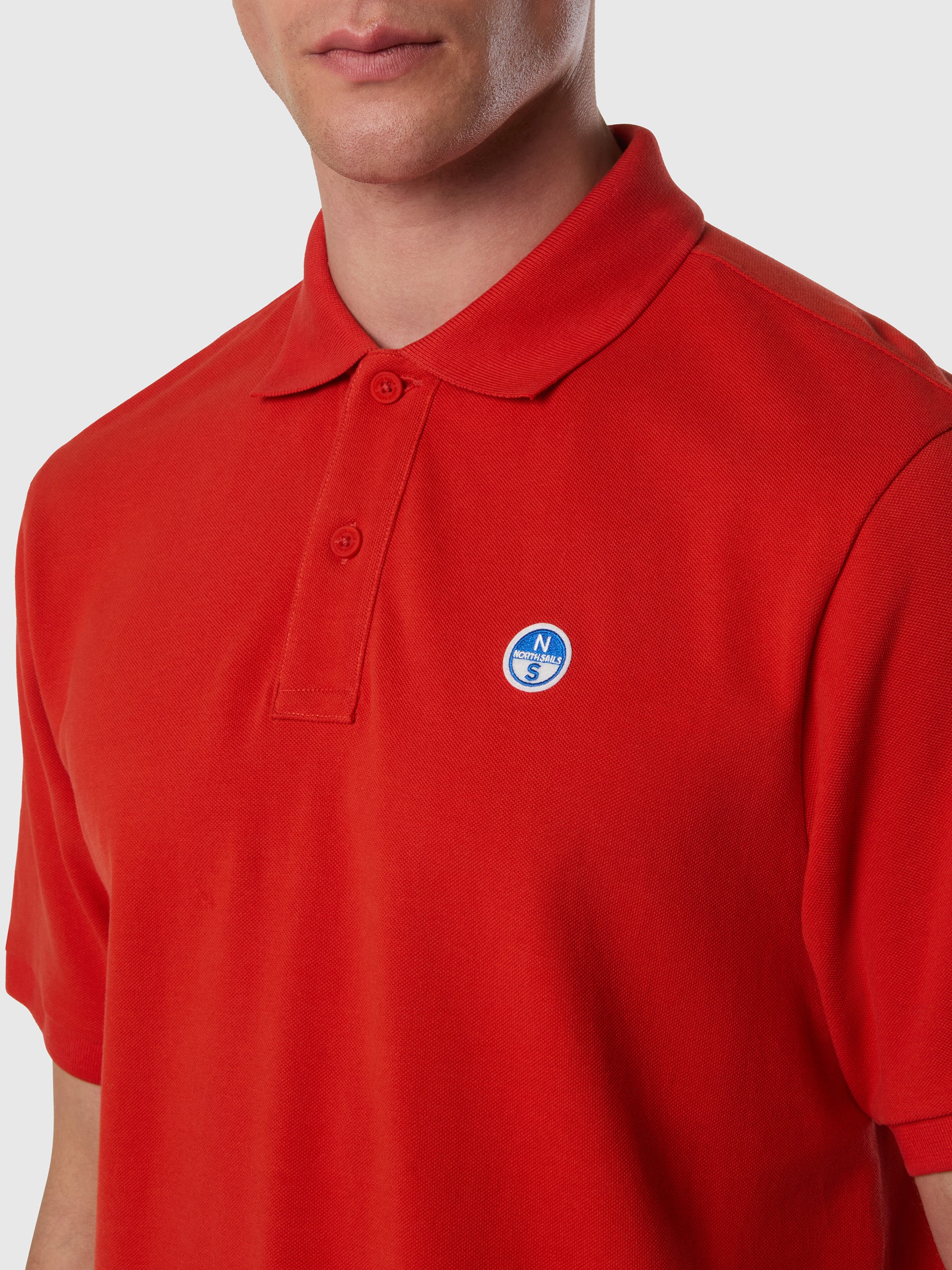 Polo shirt with logo patch - Image 6
