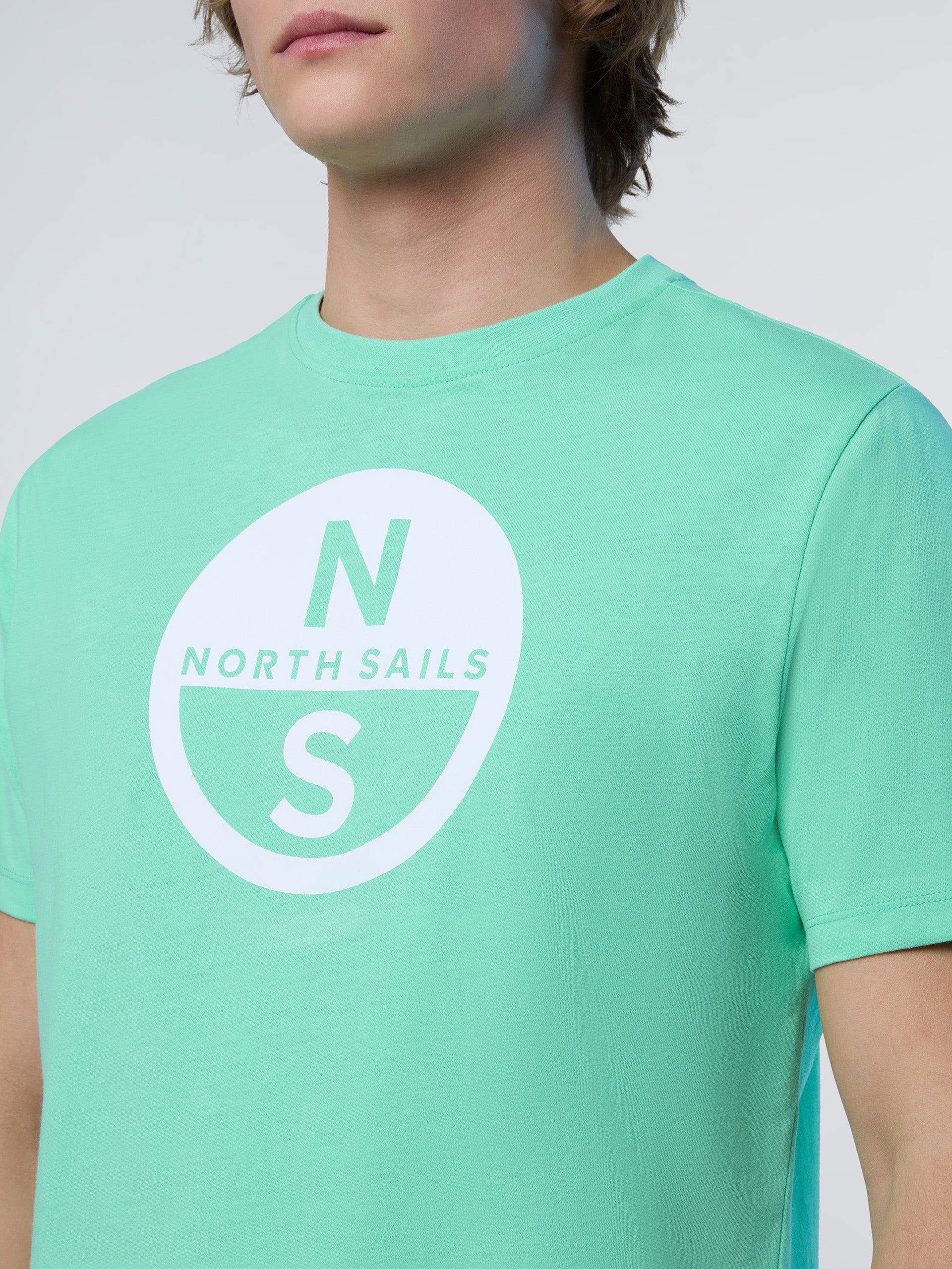 T-shirt with maxi logo print - Image 18