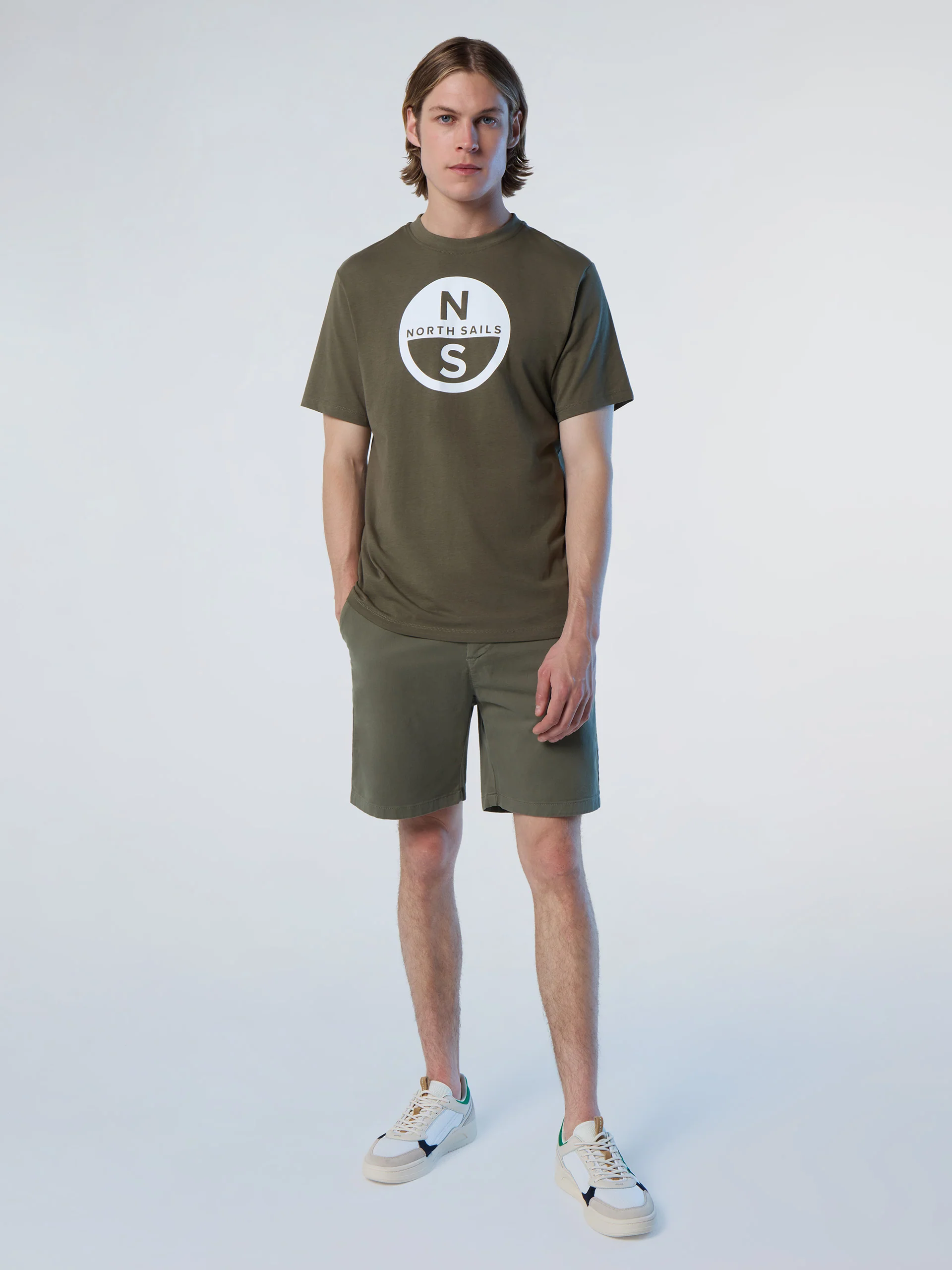 T-shirt with maxi logo print - Image 23