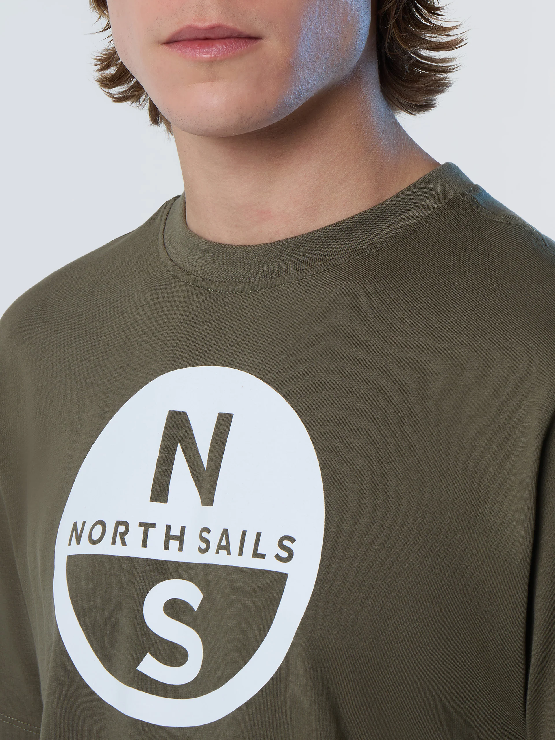T-shirt with maxi logo print - Image 24