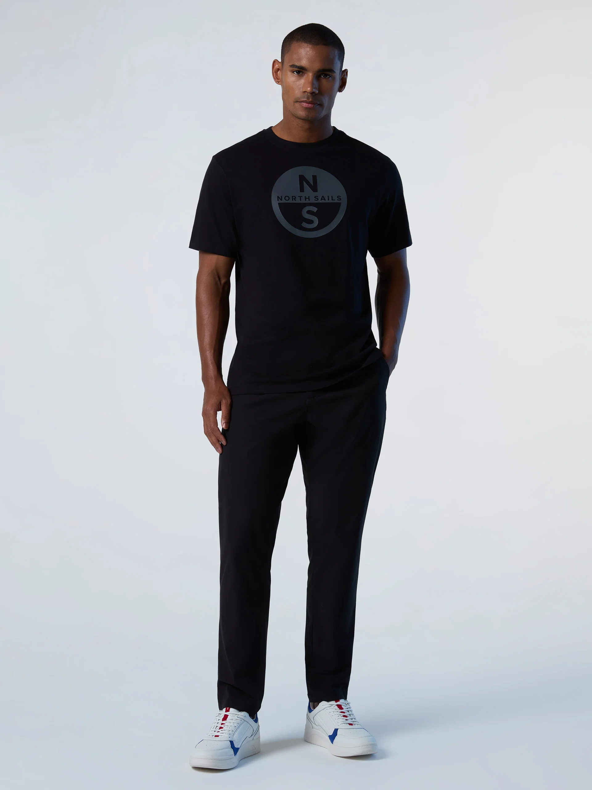 T-shirt with maxi logo print - Image 71