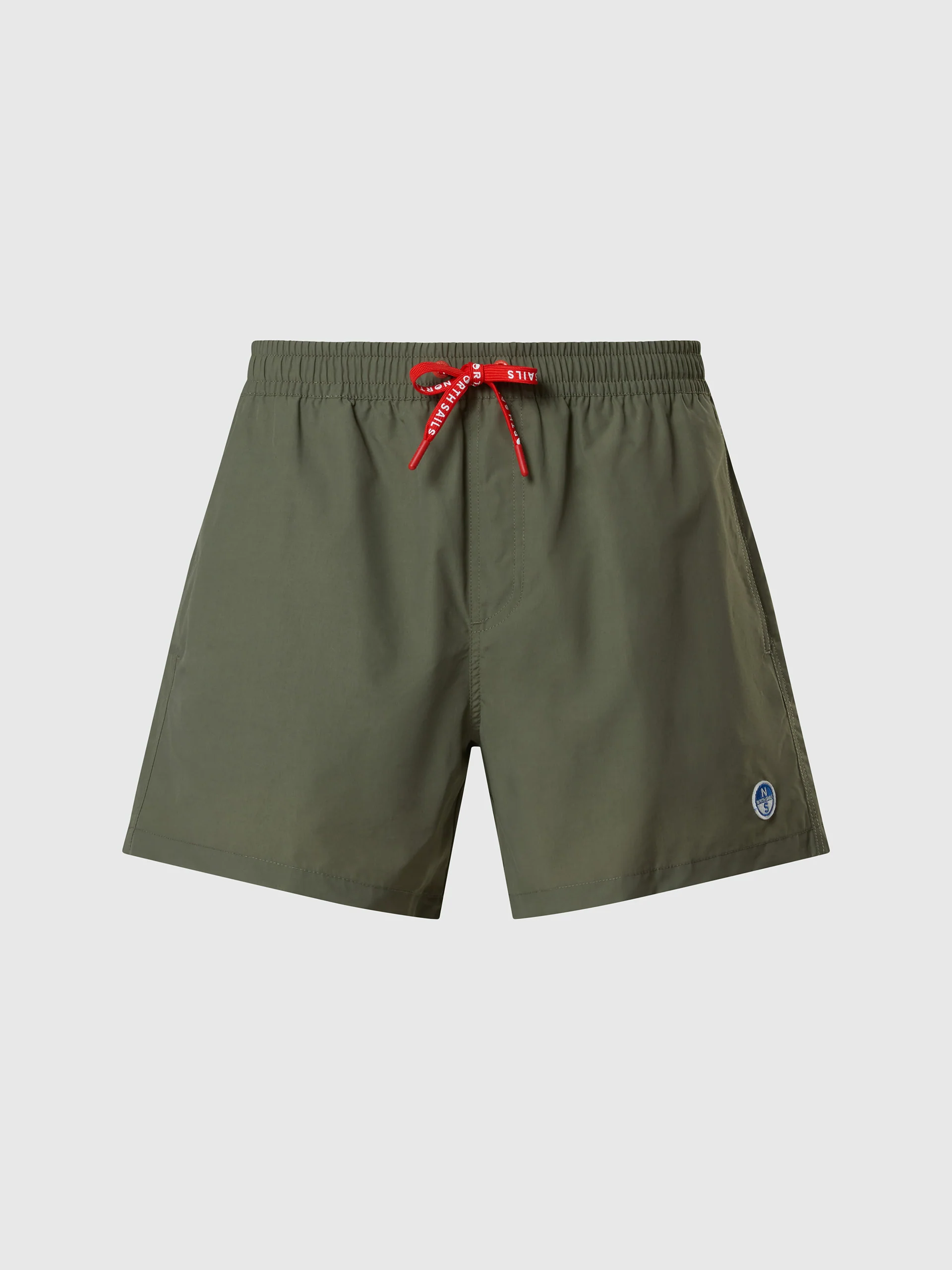 Swim shorts with logo patch - Image 10
