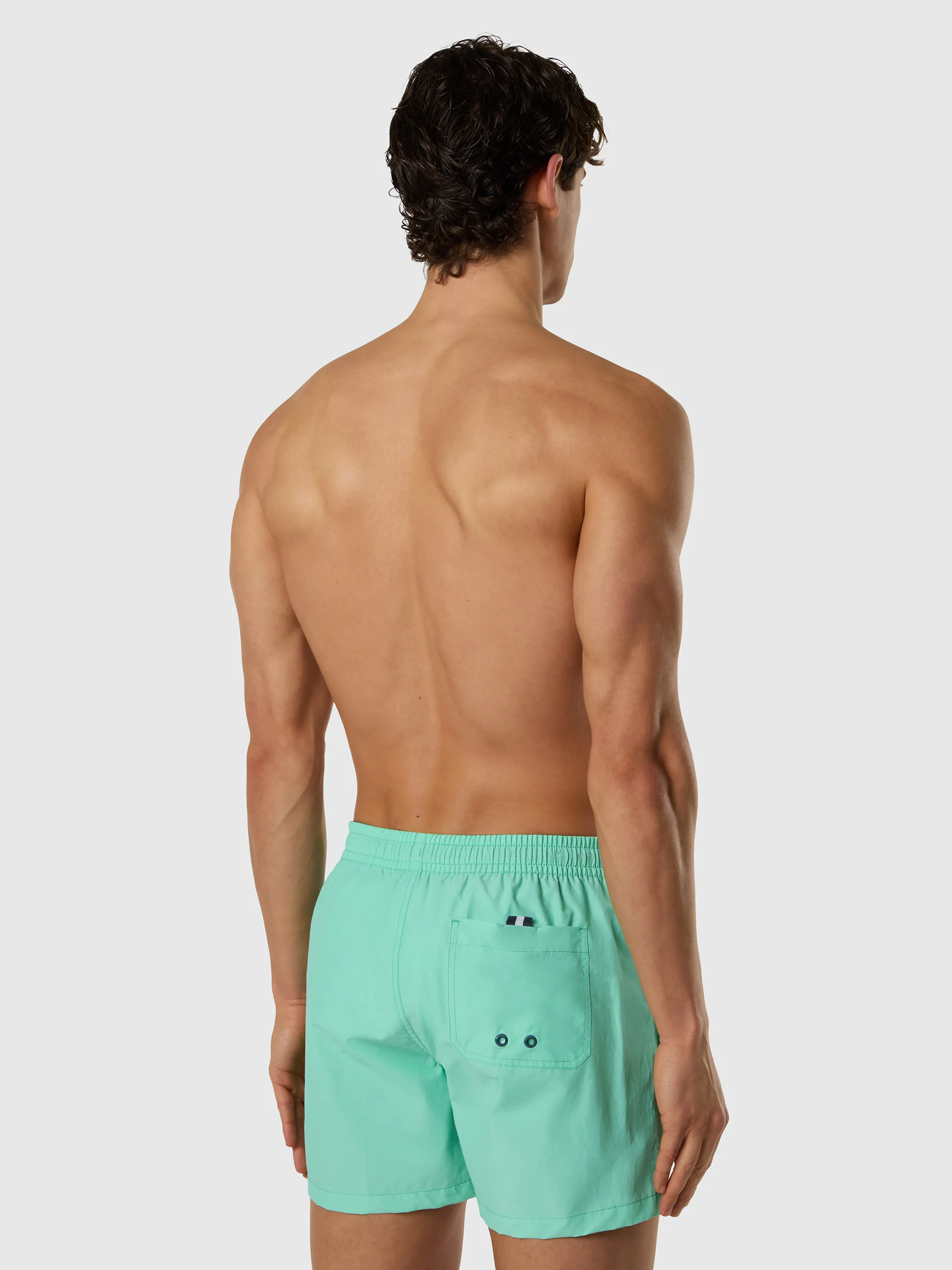 Swim shorts with logo patch - Image 18